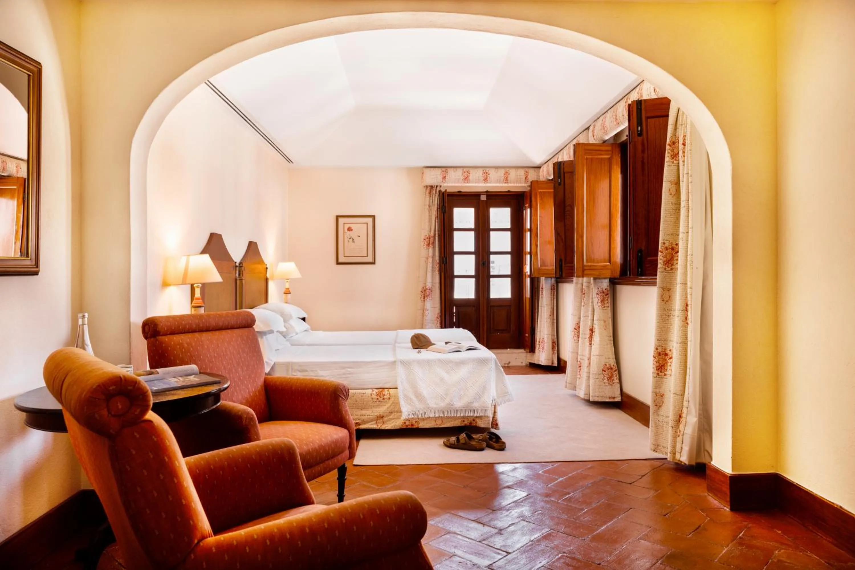 Bed in Pousada Convento de Vila Viçosa