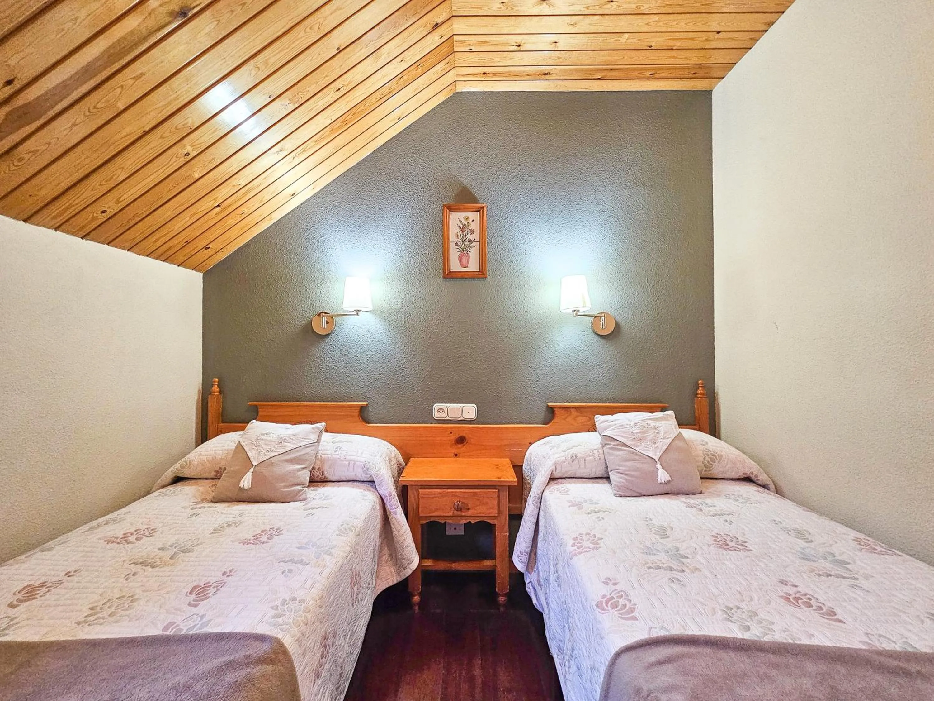 Bed in Hotel Casa Morlans 3000