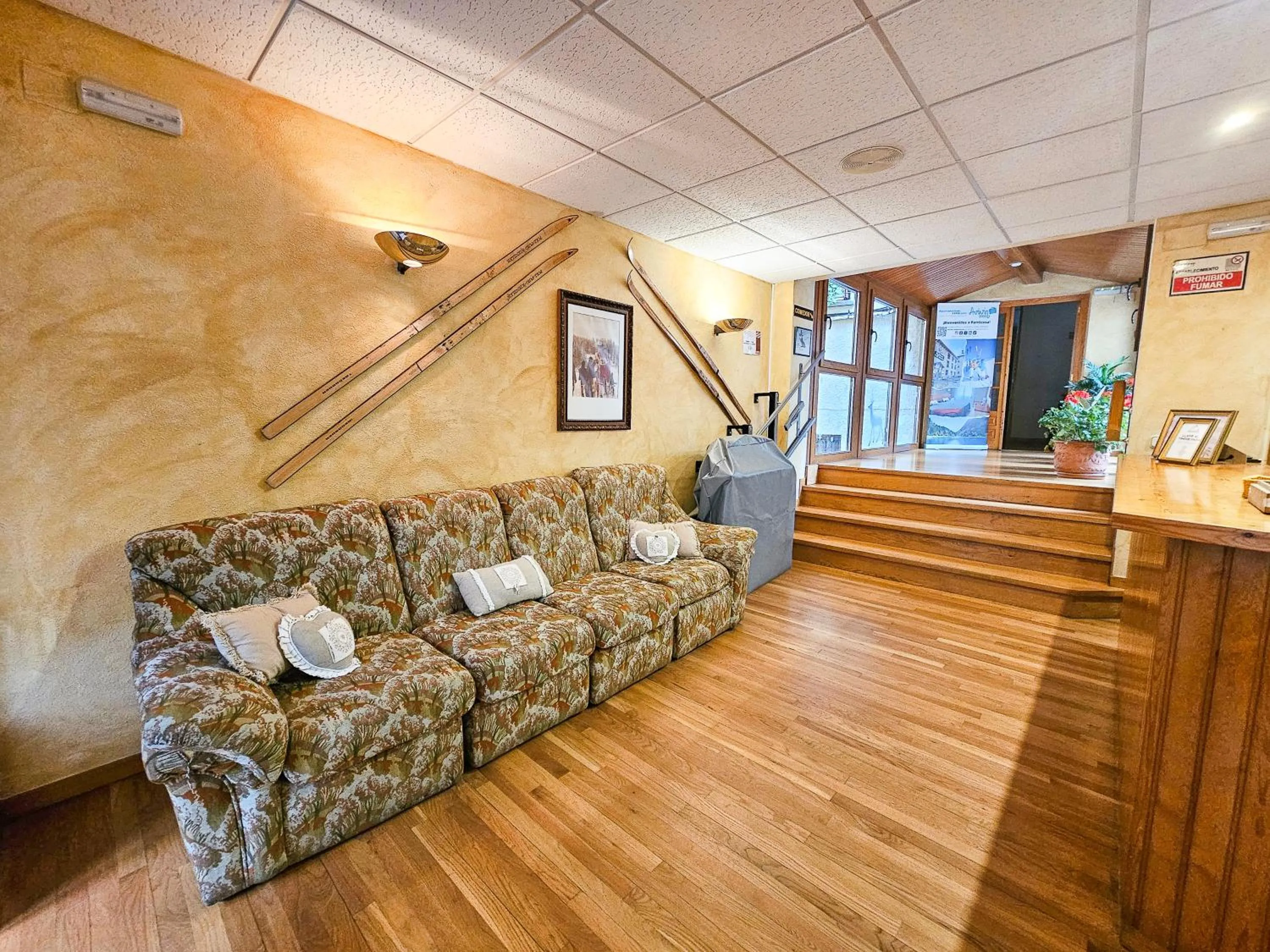 Living room in Hotel Casa Morlans 3000