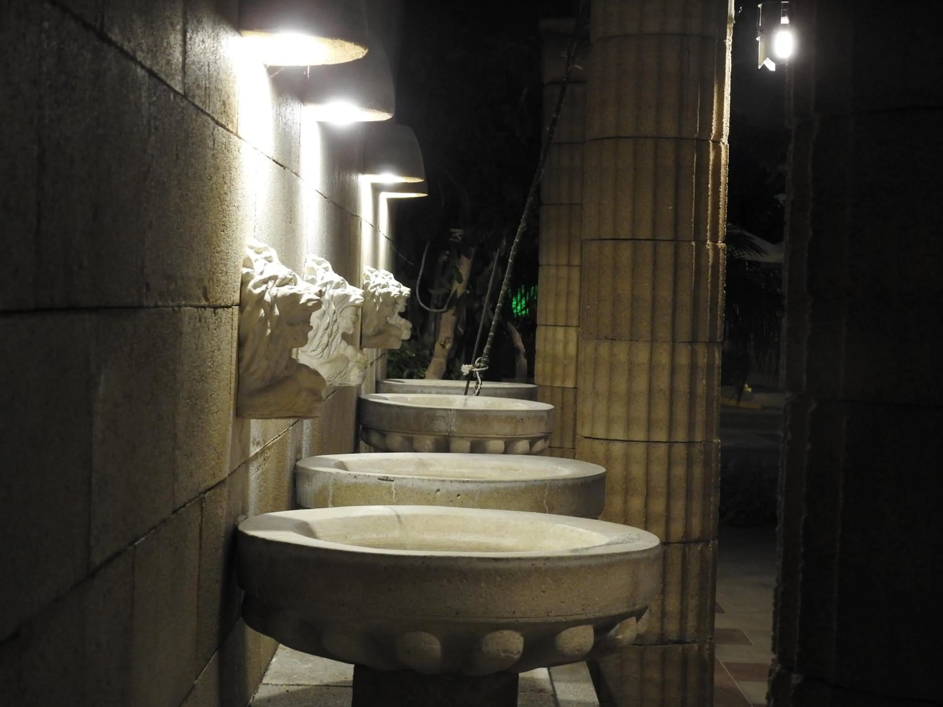 Garden view in Nikos Ikies