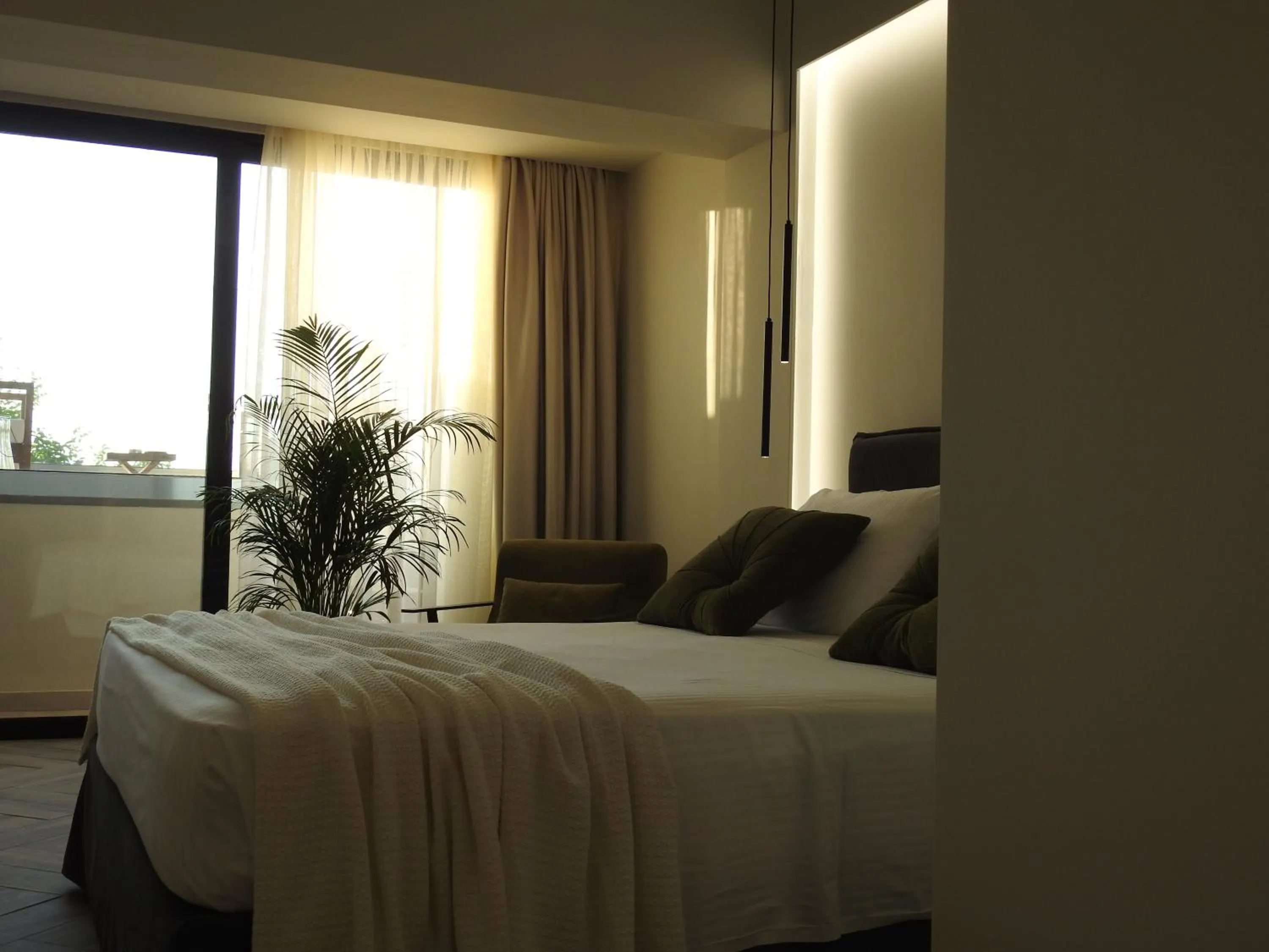 Bedroom, Bed in Nikos Ikies