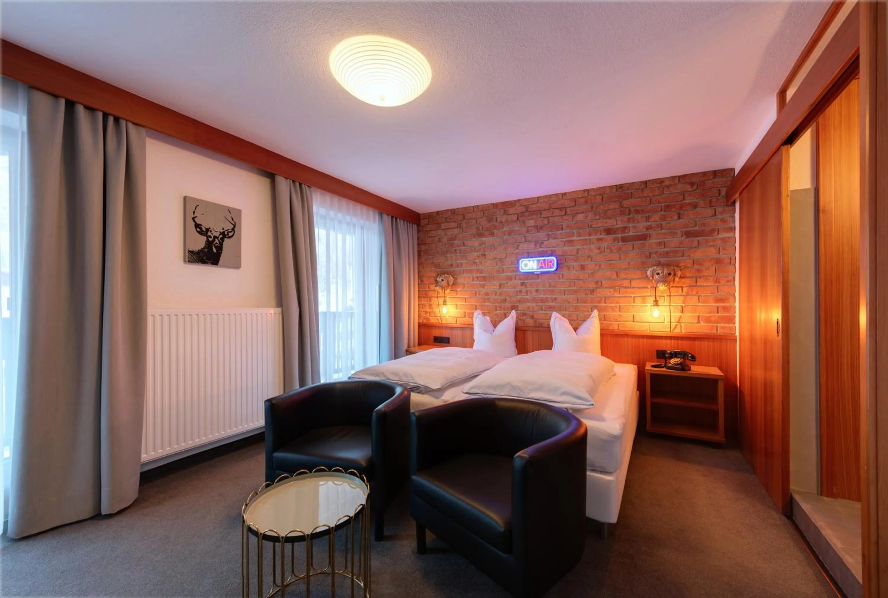 Bedroom, Bed in Hotel Pension Kirchplatz