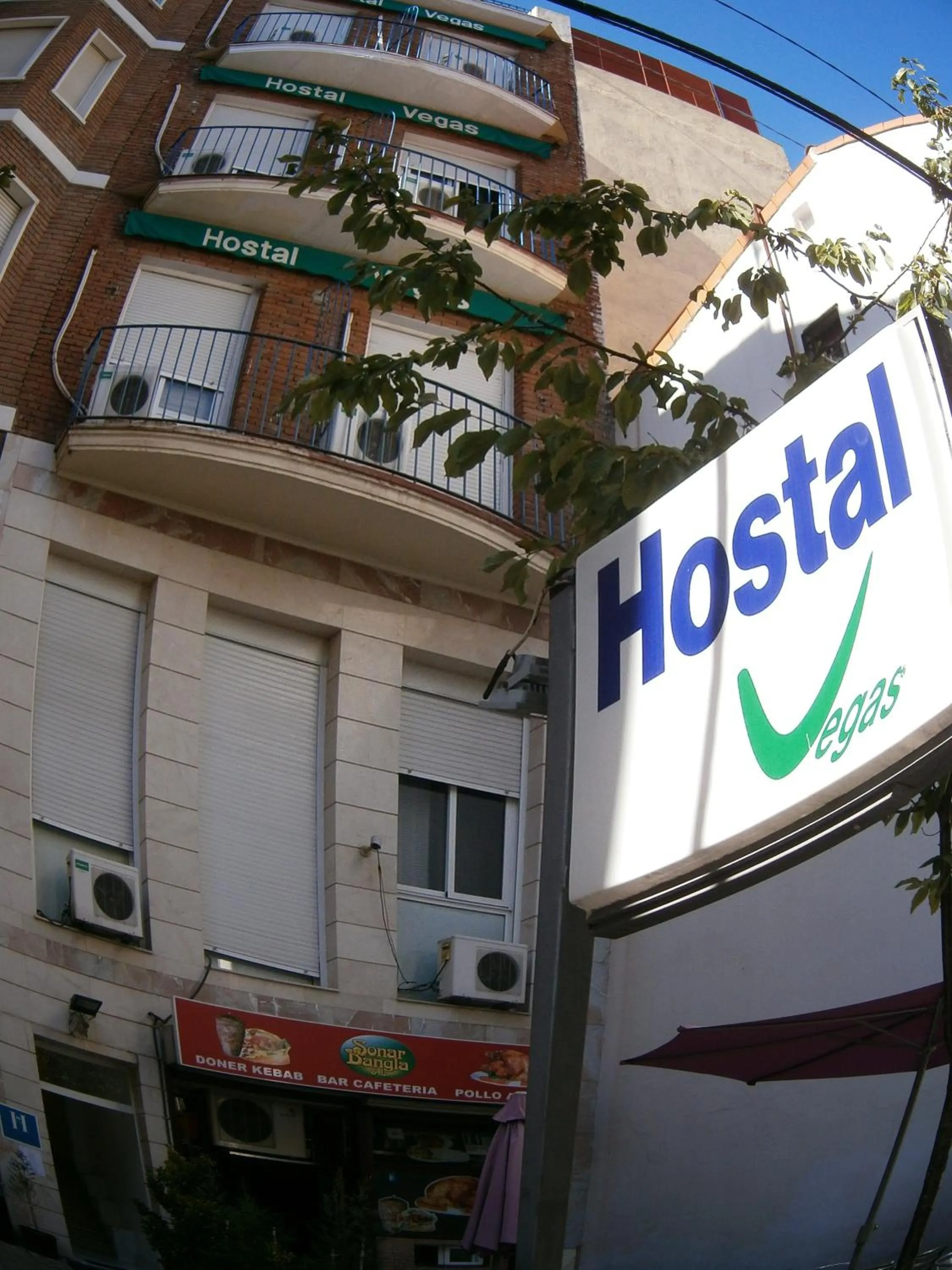 Property building in Hostal Las Vegas