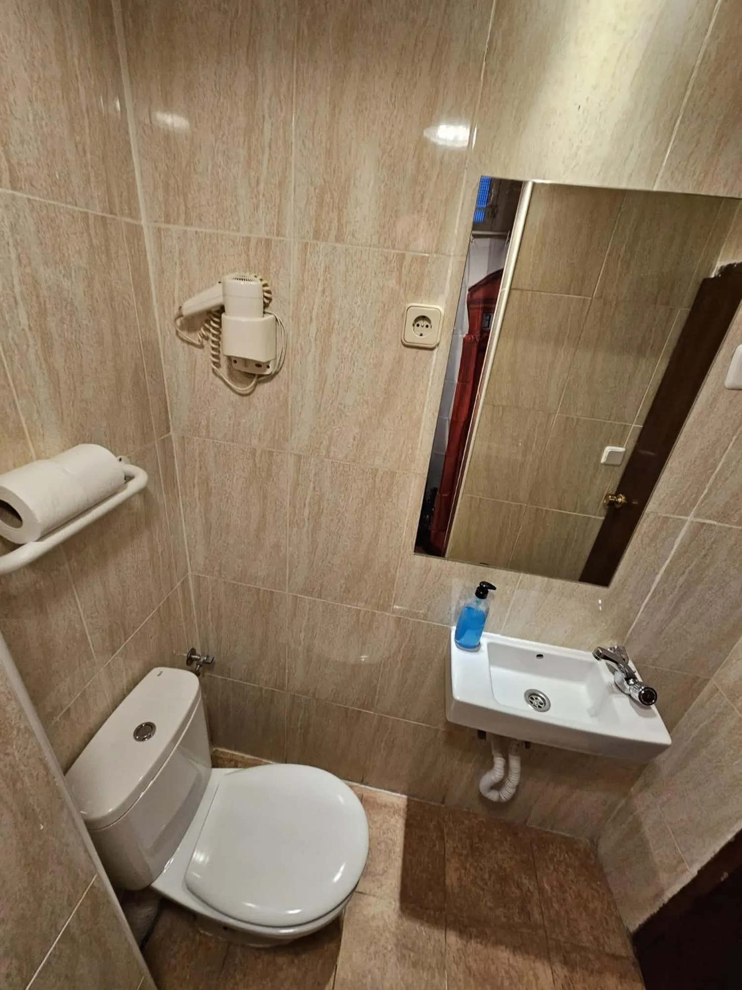 Bathroom in Hostal Las Vegas