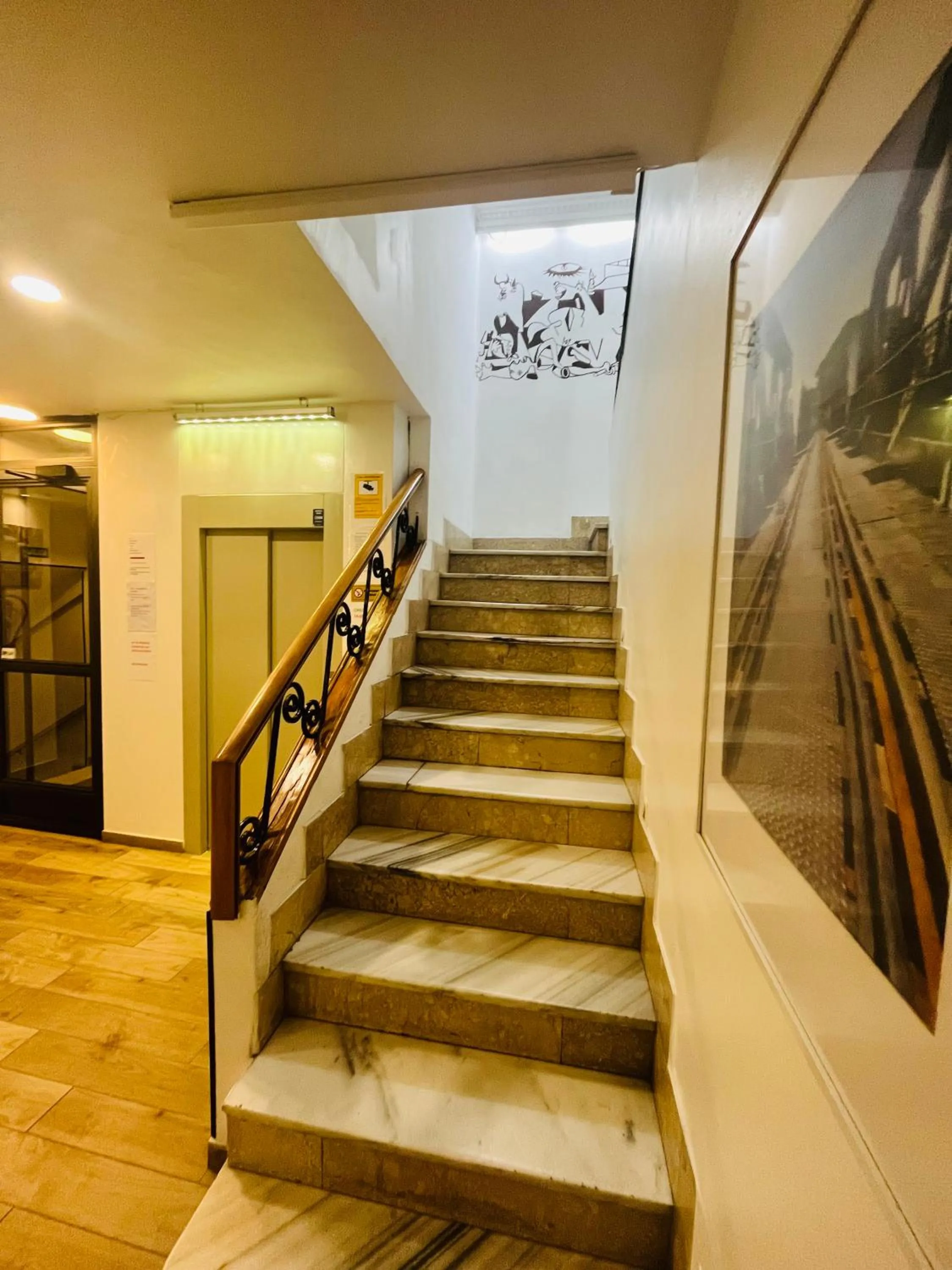 Property building in Hostal Las Vegas