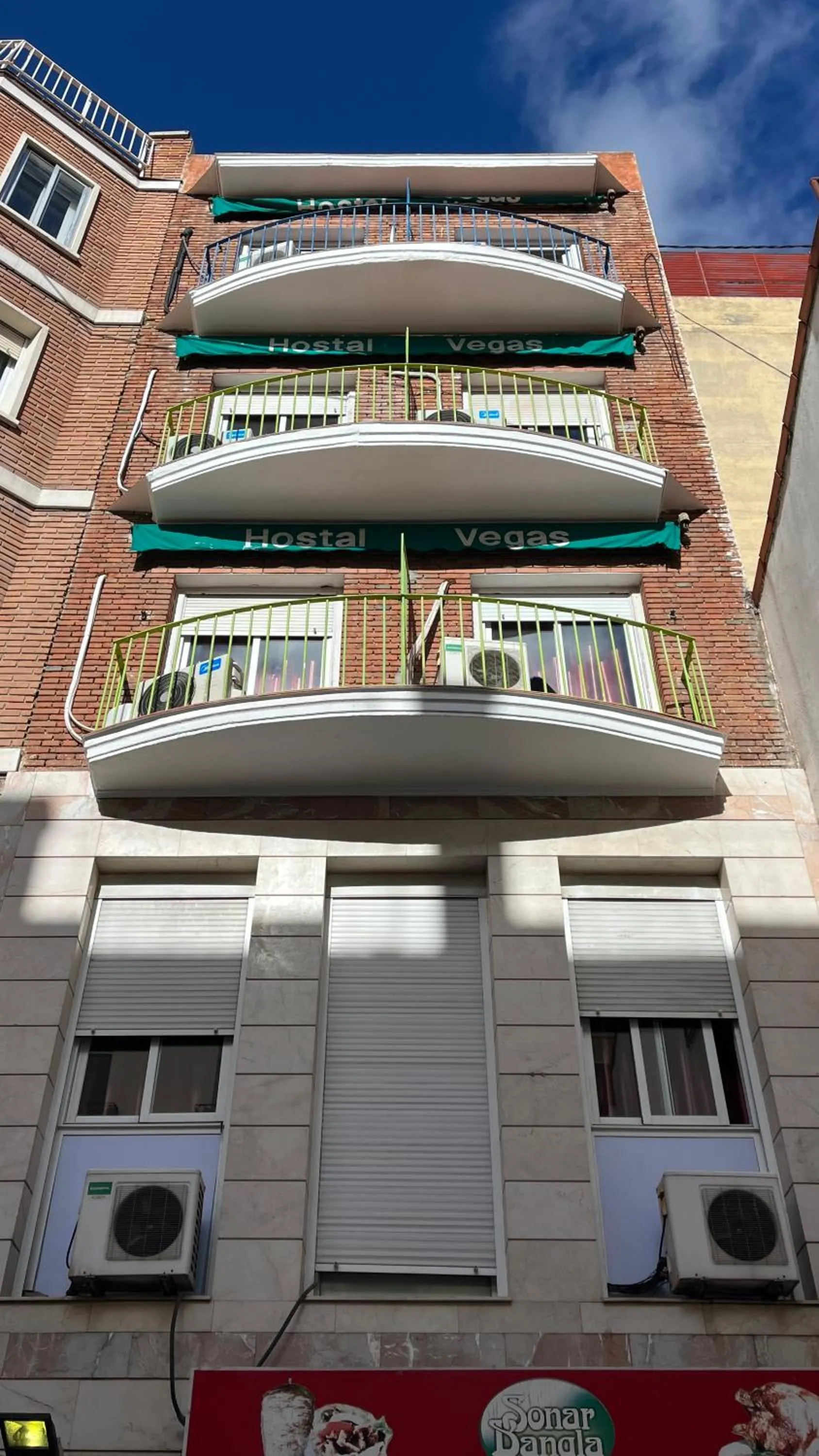 Property building in Hostal Las Vegas