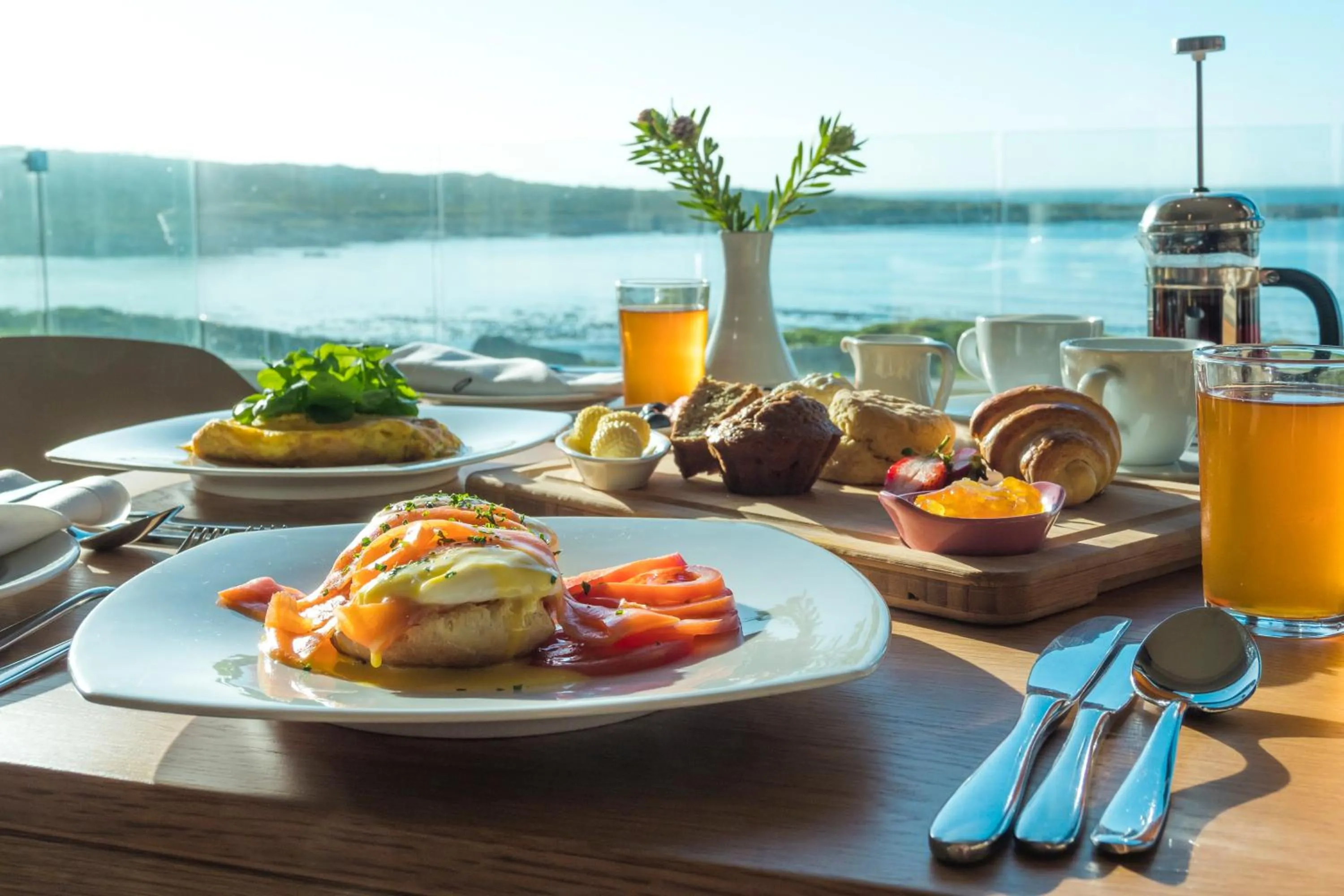 Restaurant/places to eat in Schulphoek Seafront House