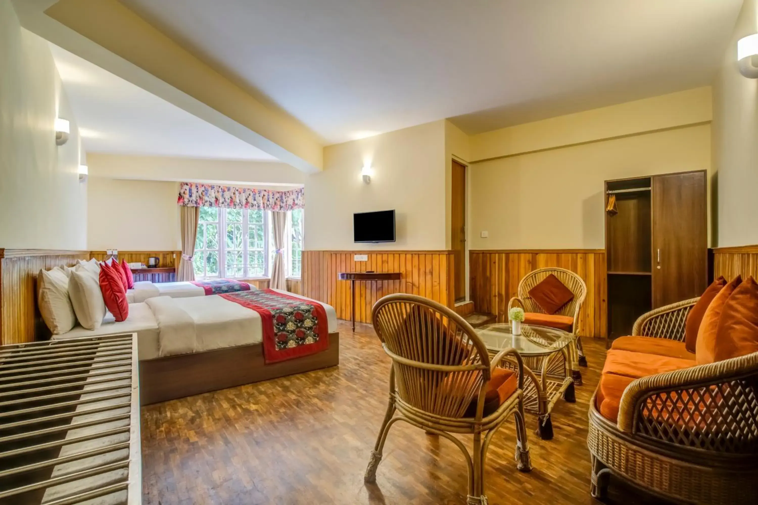 Family Room with Private Balcony in Summit Newa Regency Family Room with Private Balcony in Summit Newa Regency