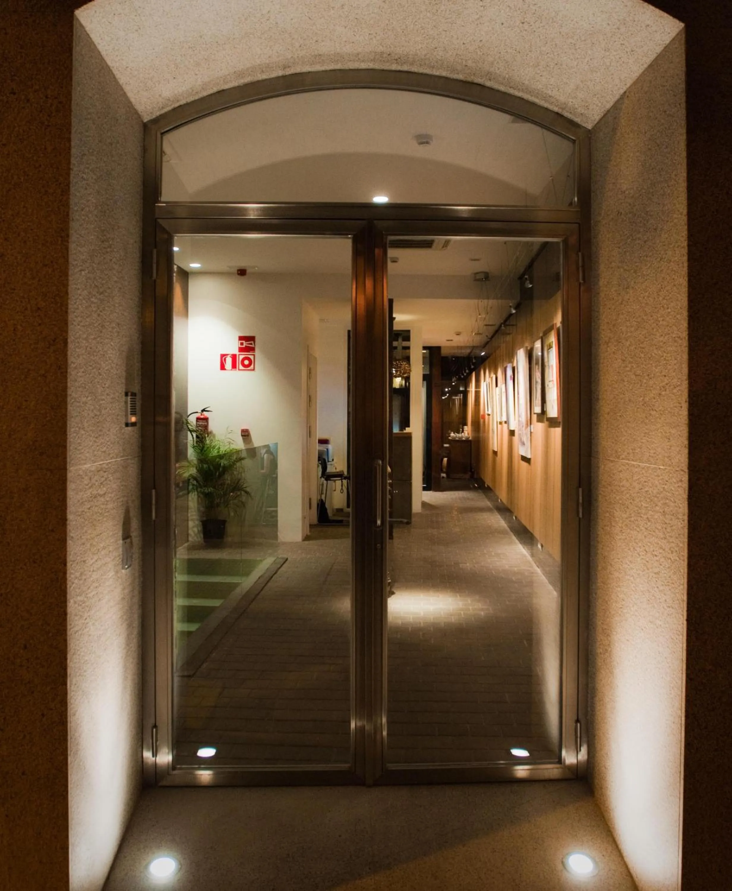 Decorative detail in Artrip Hotel