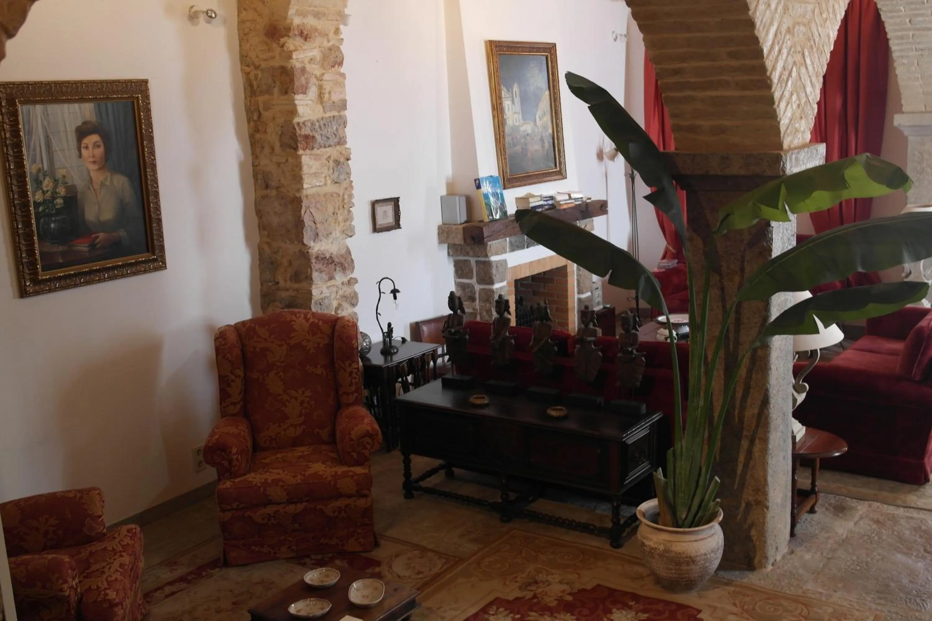 Living room in Casa de Estoi