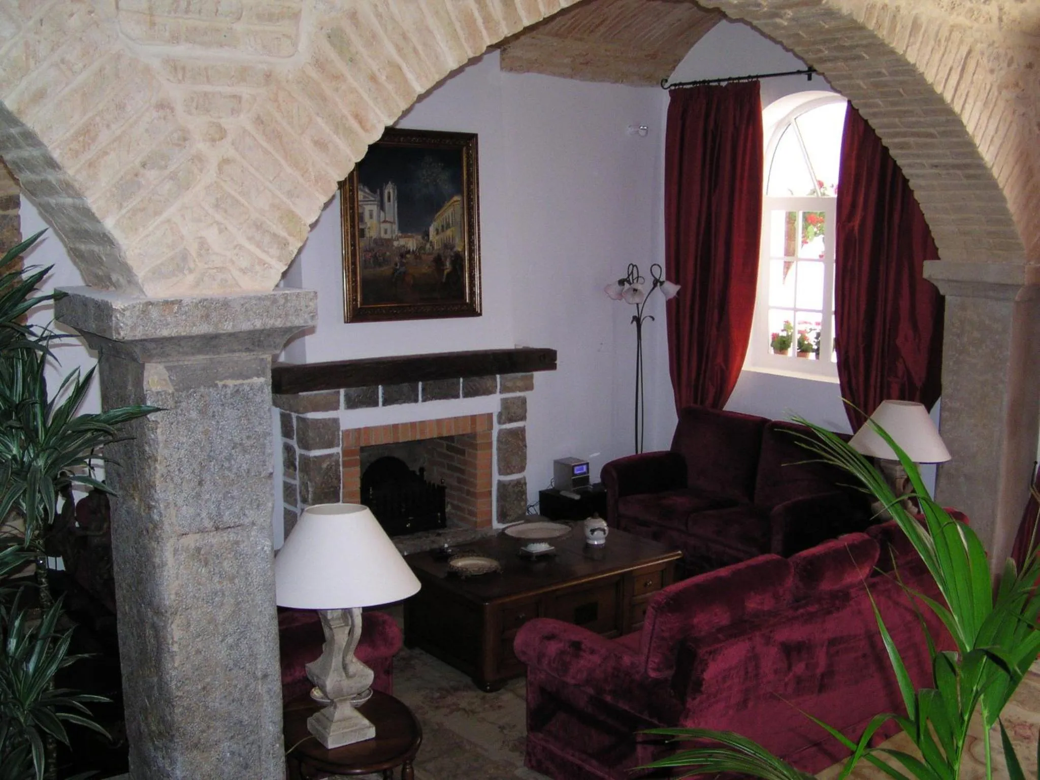 Living room in Casa de Estoi