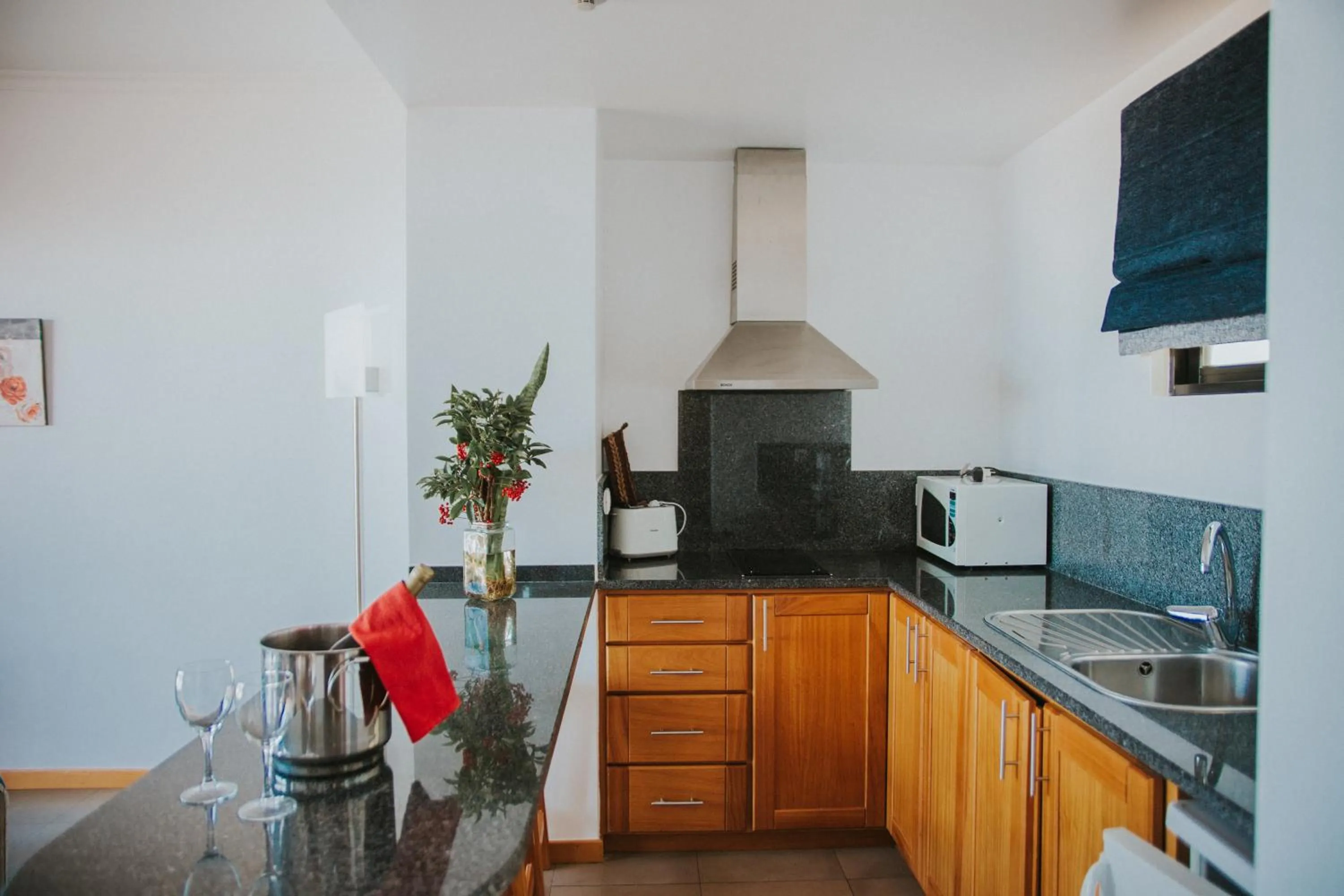 Kitchen or kitchenette in Casa da Capelinha
