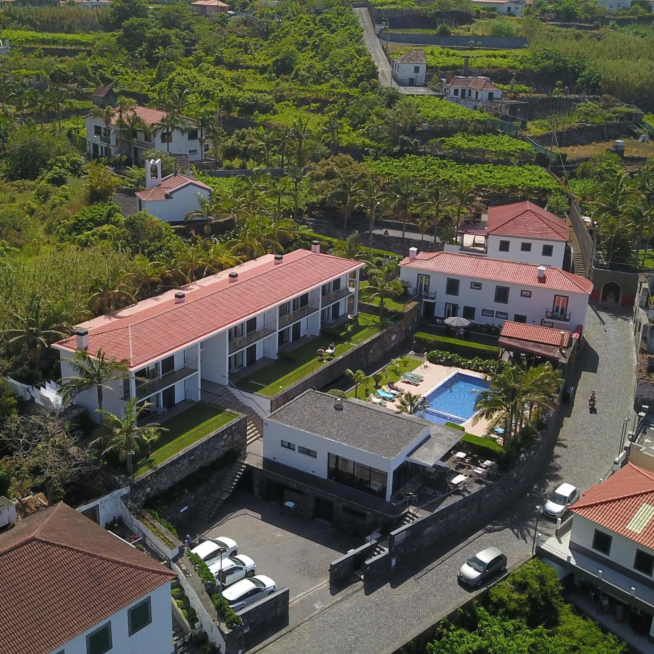 Bird's eye view in Casa da Capelinha