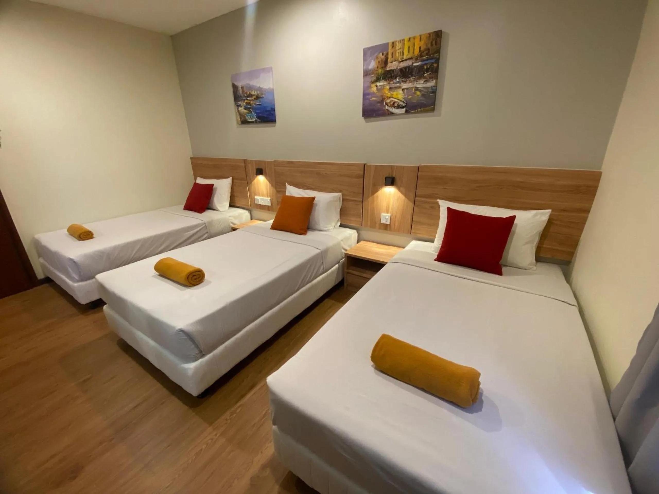 Bed in Northern Lodge Hotel