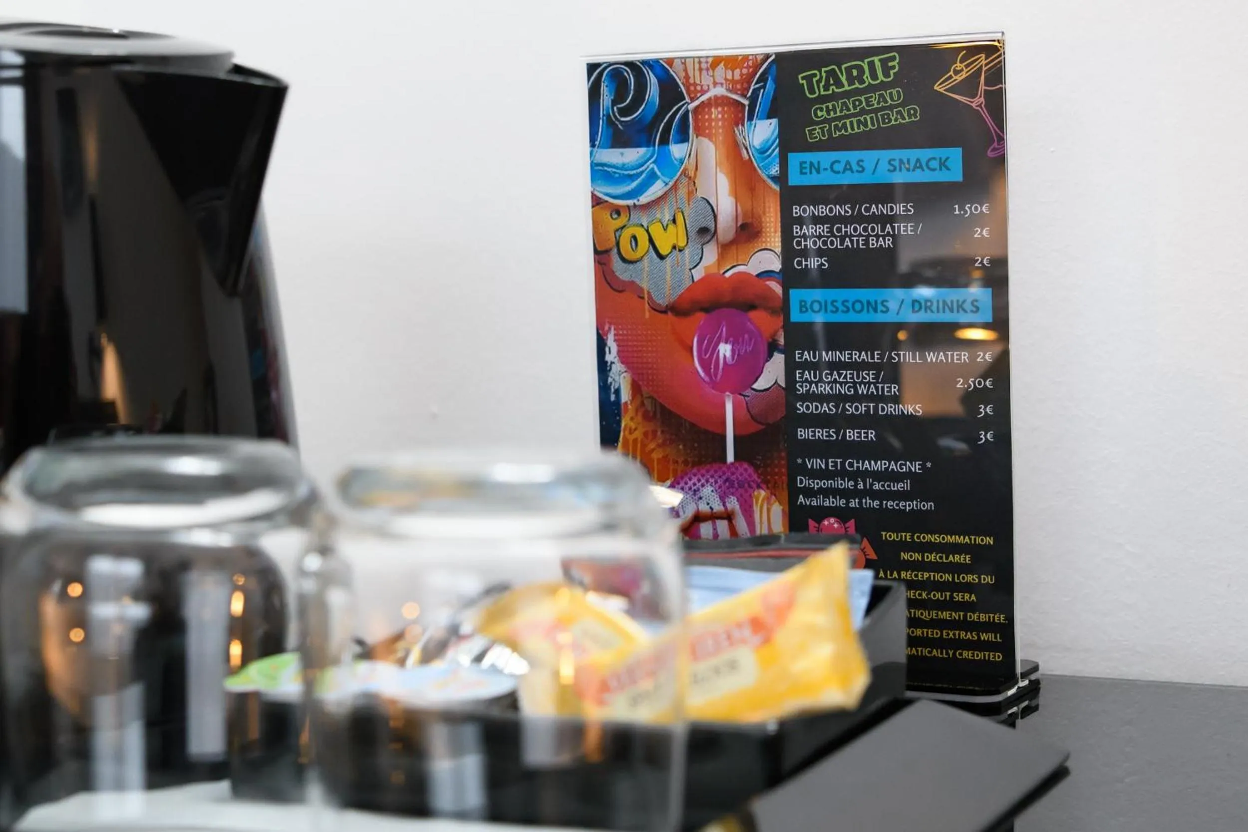 Coffee/tea facilities in Hype Hôtel