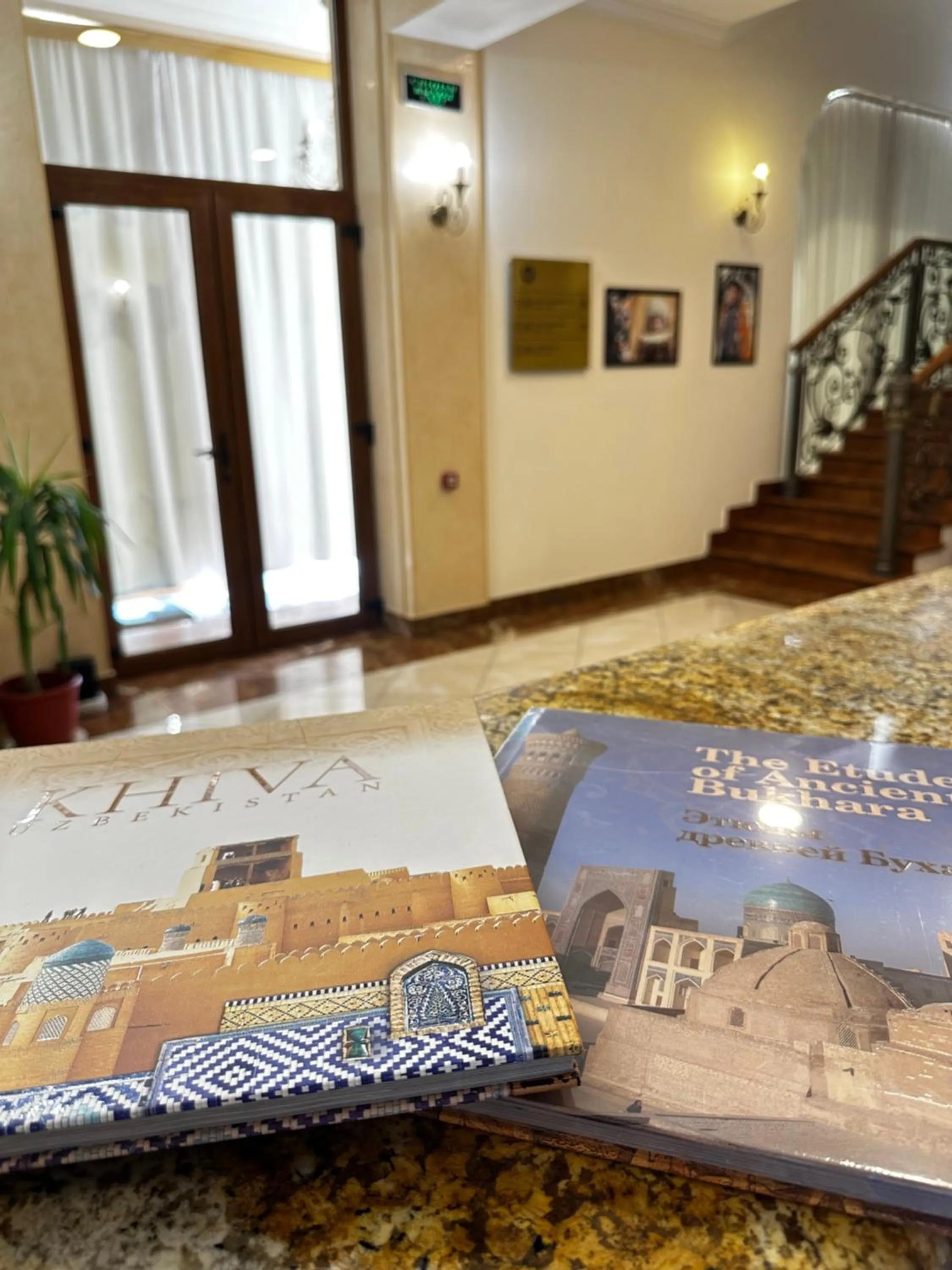 Lobby or reception in Silk Road Kokand Hotel