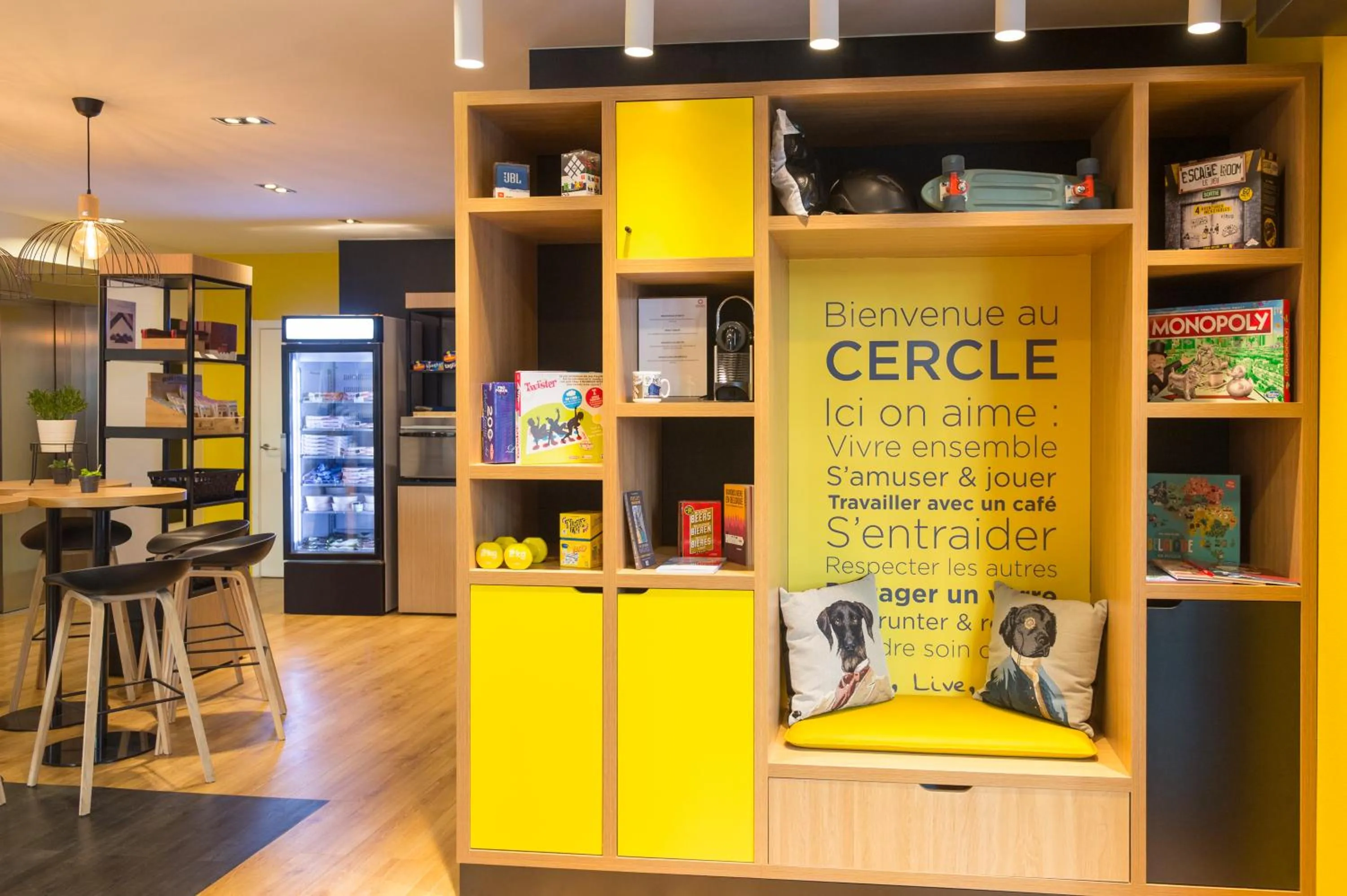 Lobby or reception in Aparthotel Adagio Access Bruxelles Europe Aparthotel