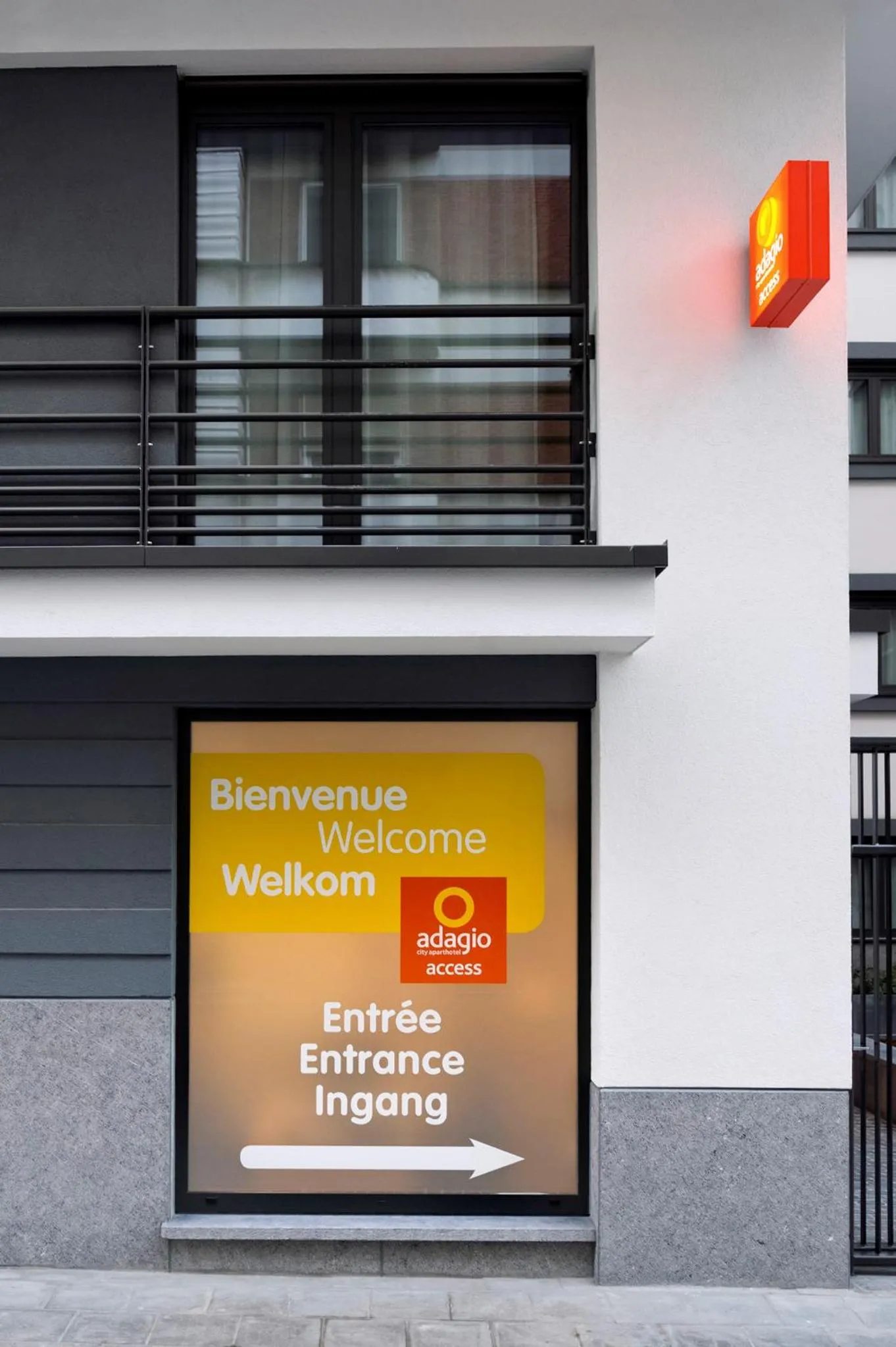 Property building in Aparthotel Adagio Access Bruxelles Europe Aparthotel
