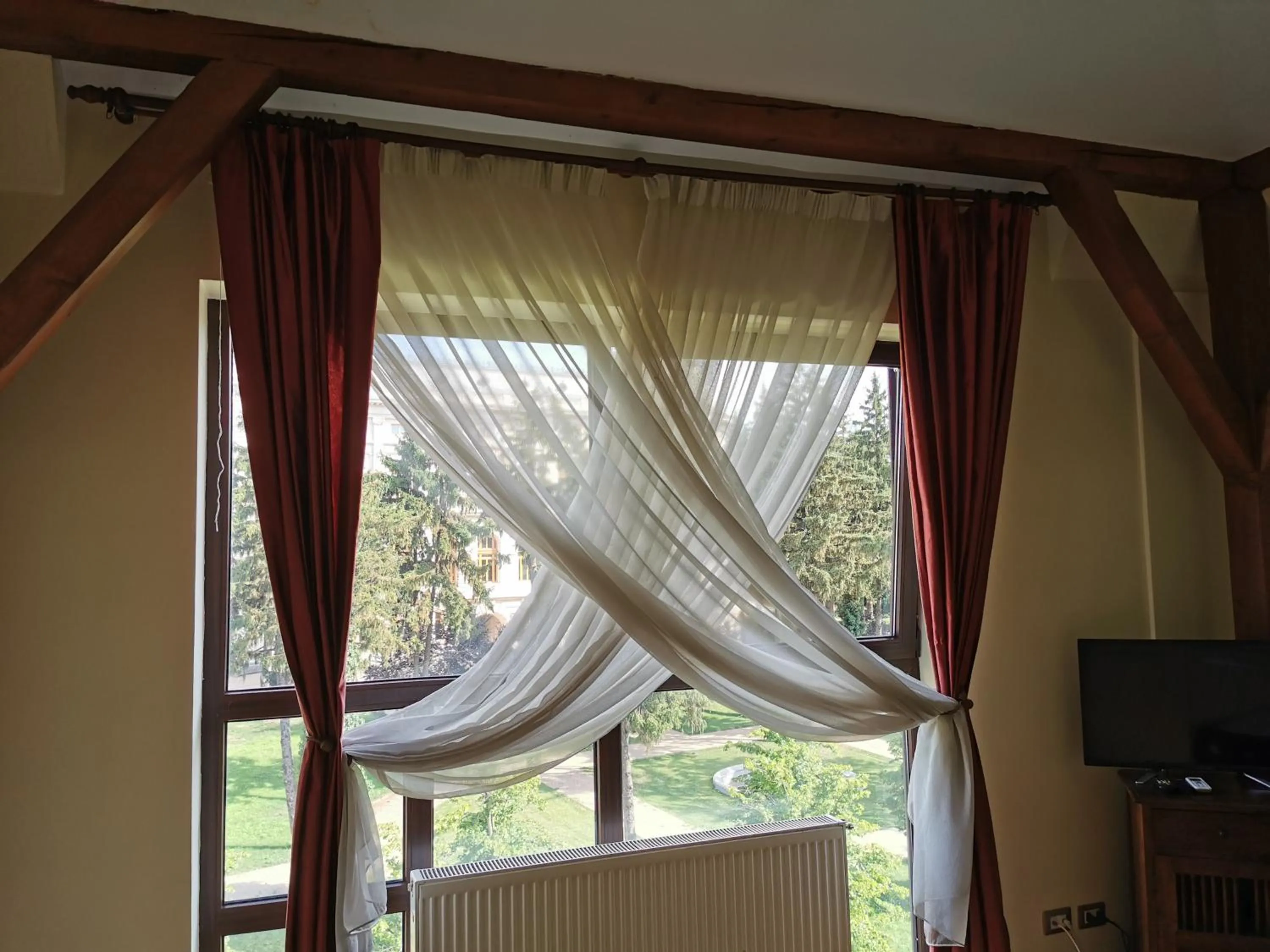 Garden view in Prince Residence Apartments