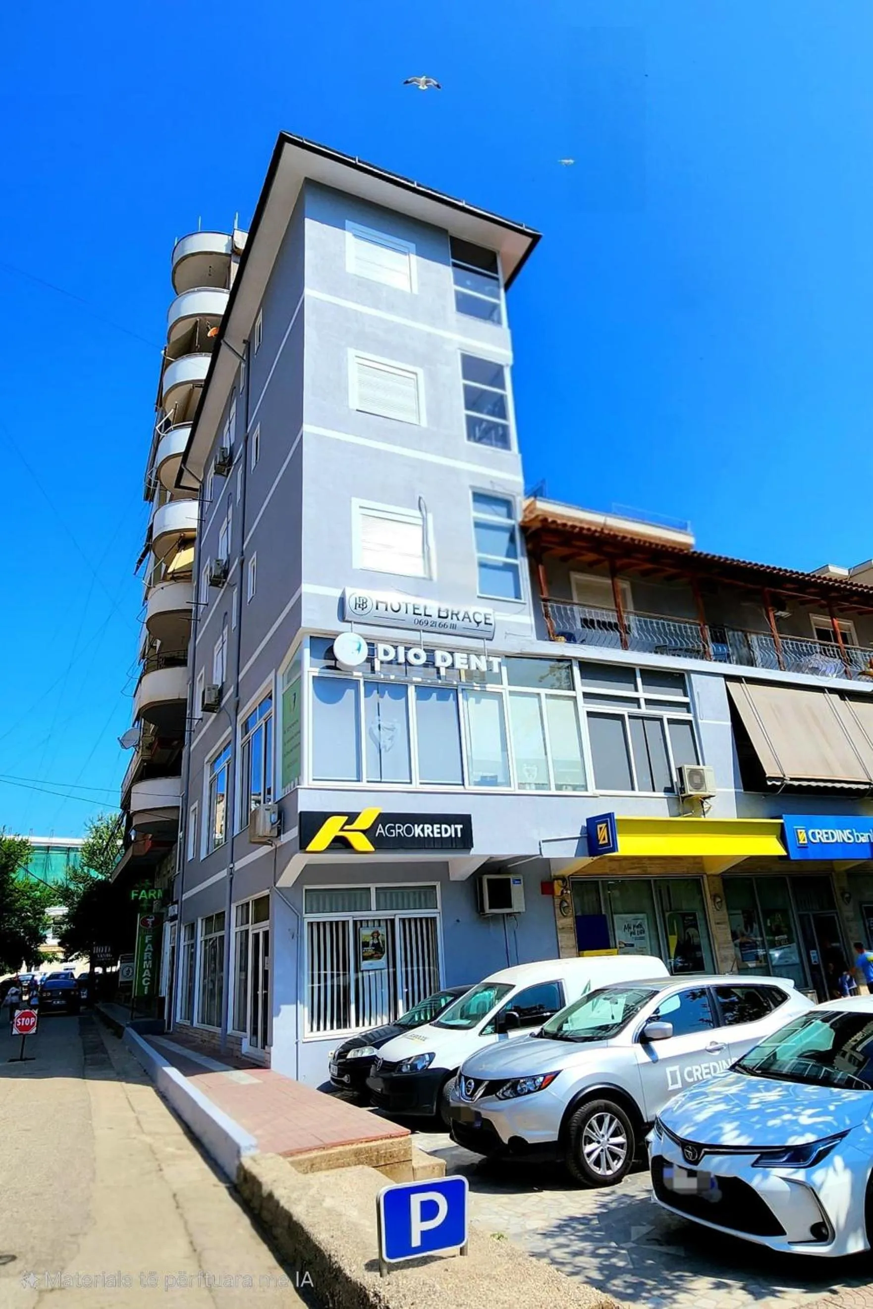 Parking in Hotel Brace