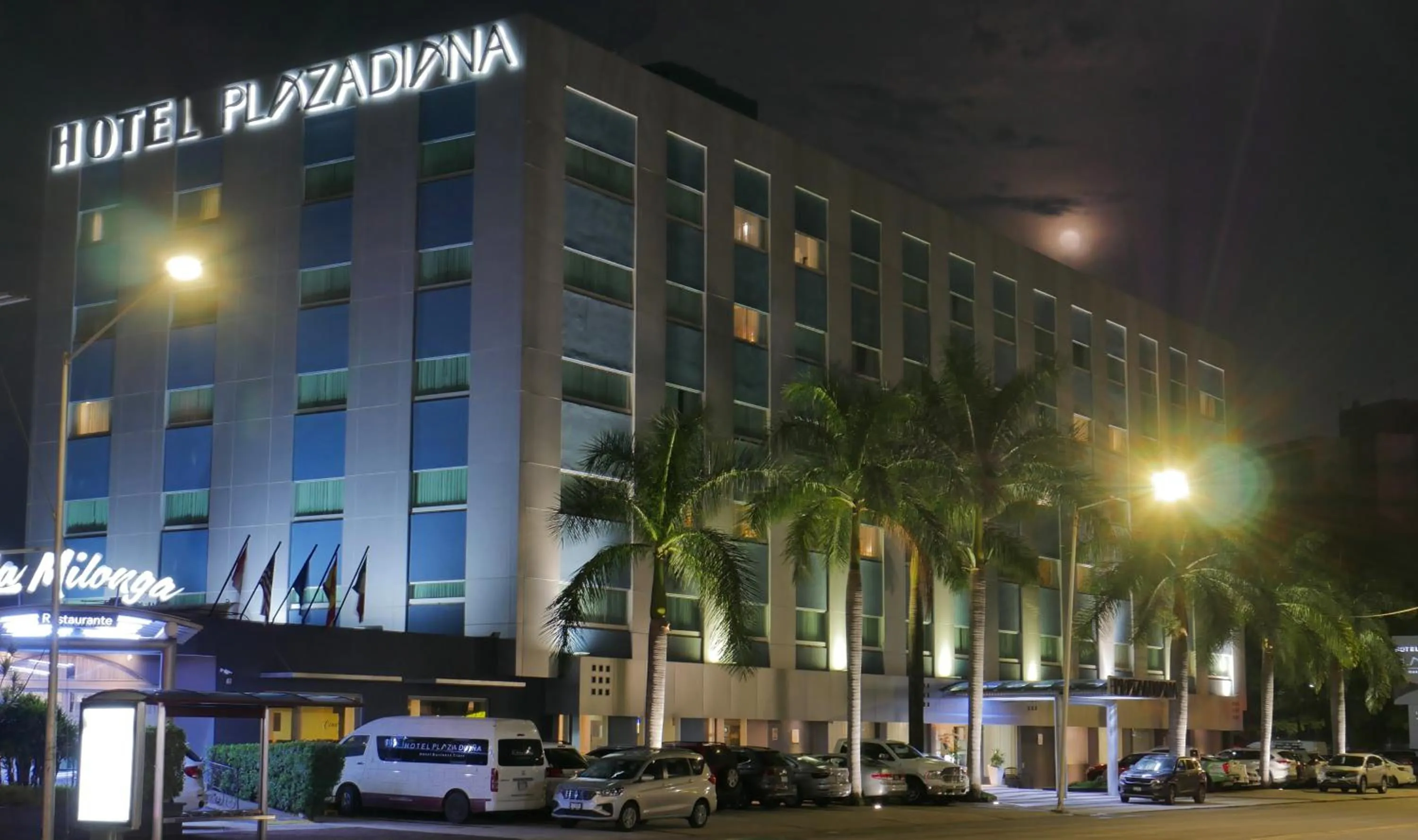 Property building in Hotel Plaza Diana