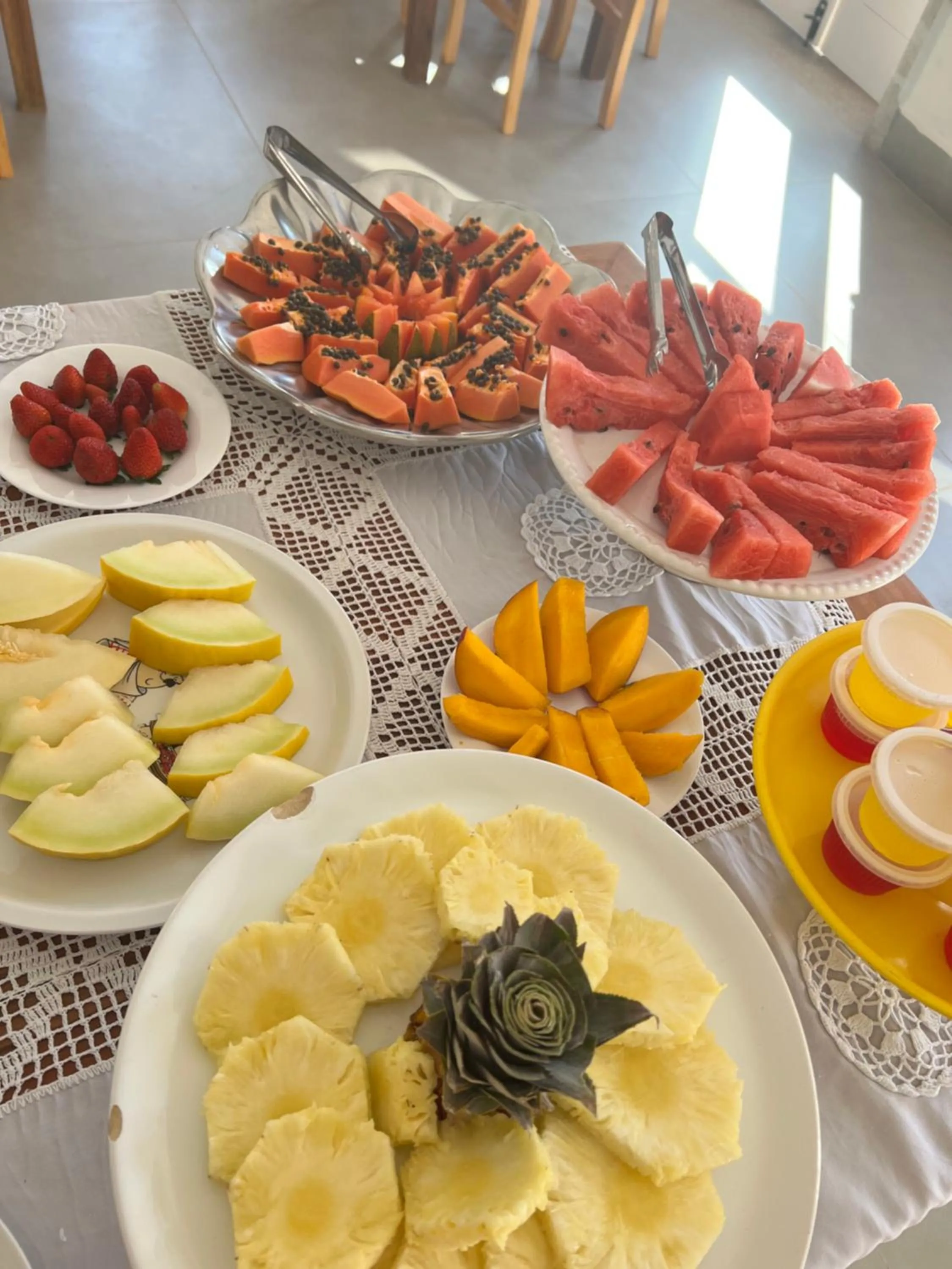 Breakfast in Pousada Tiradentes