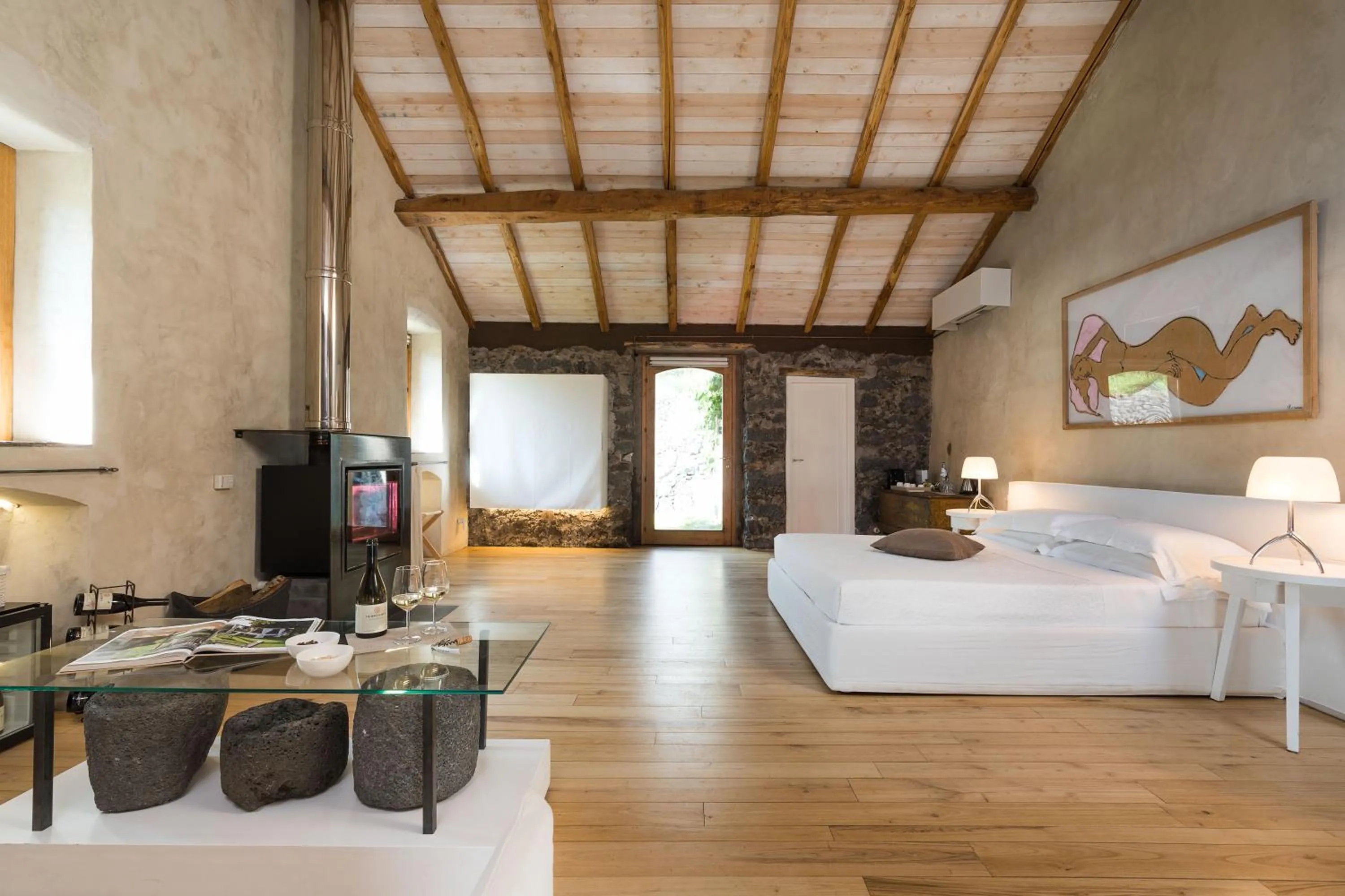 Seating area in Monaci delle Terre Nere