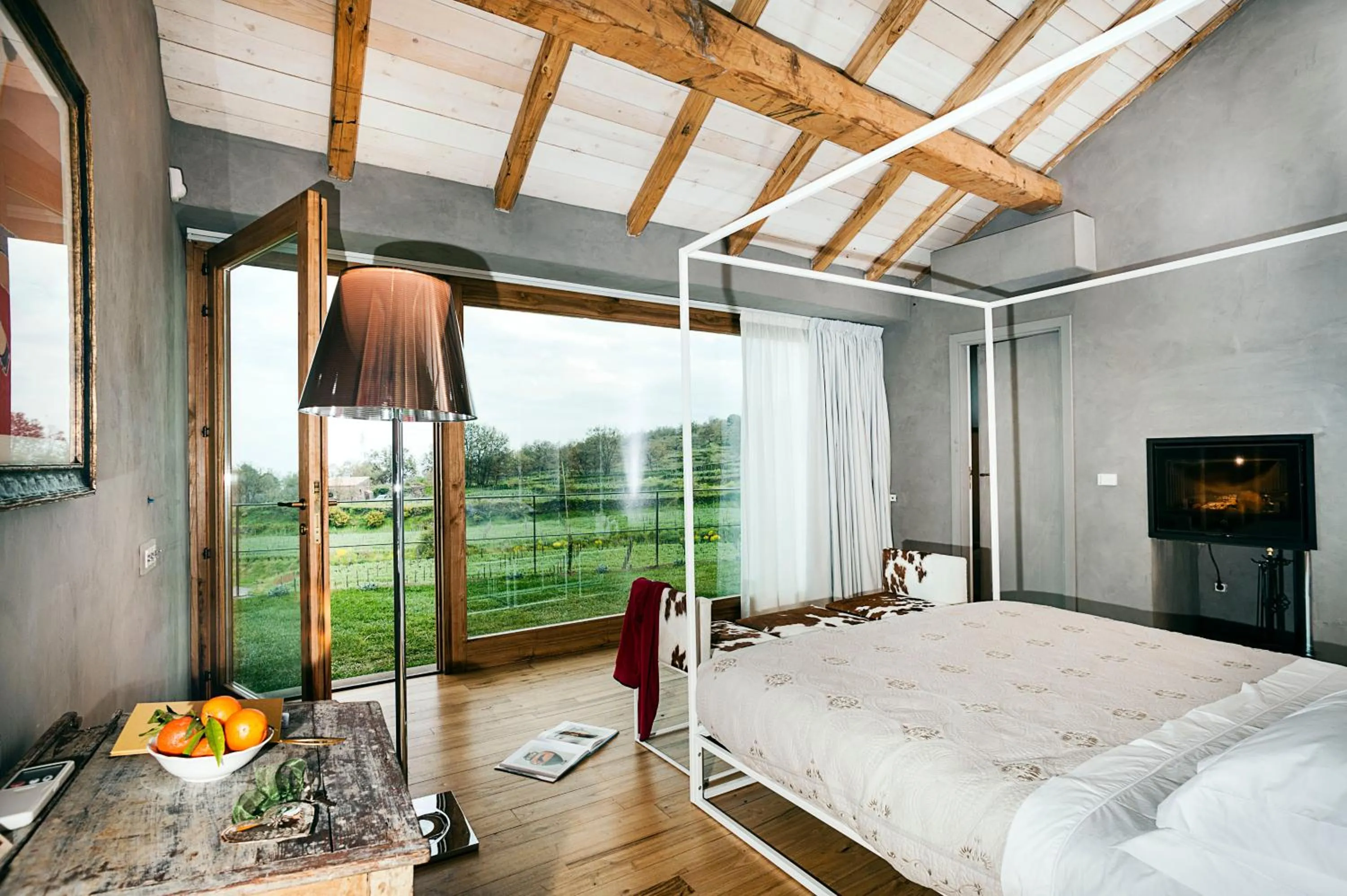 Patio, Bed in Monaci delle Terre Nere