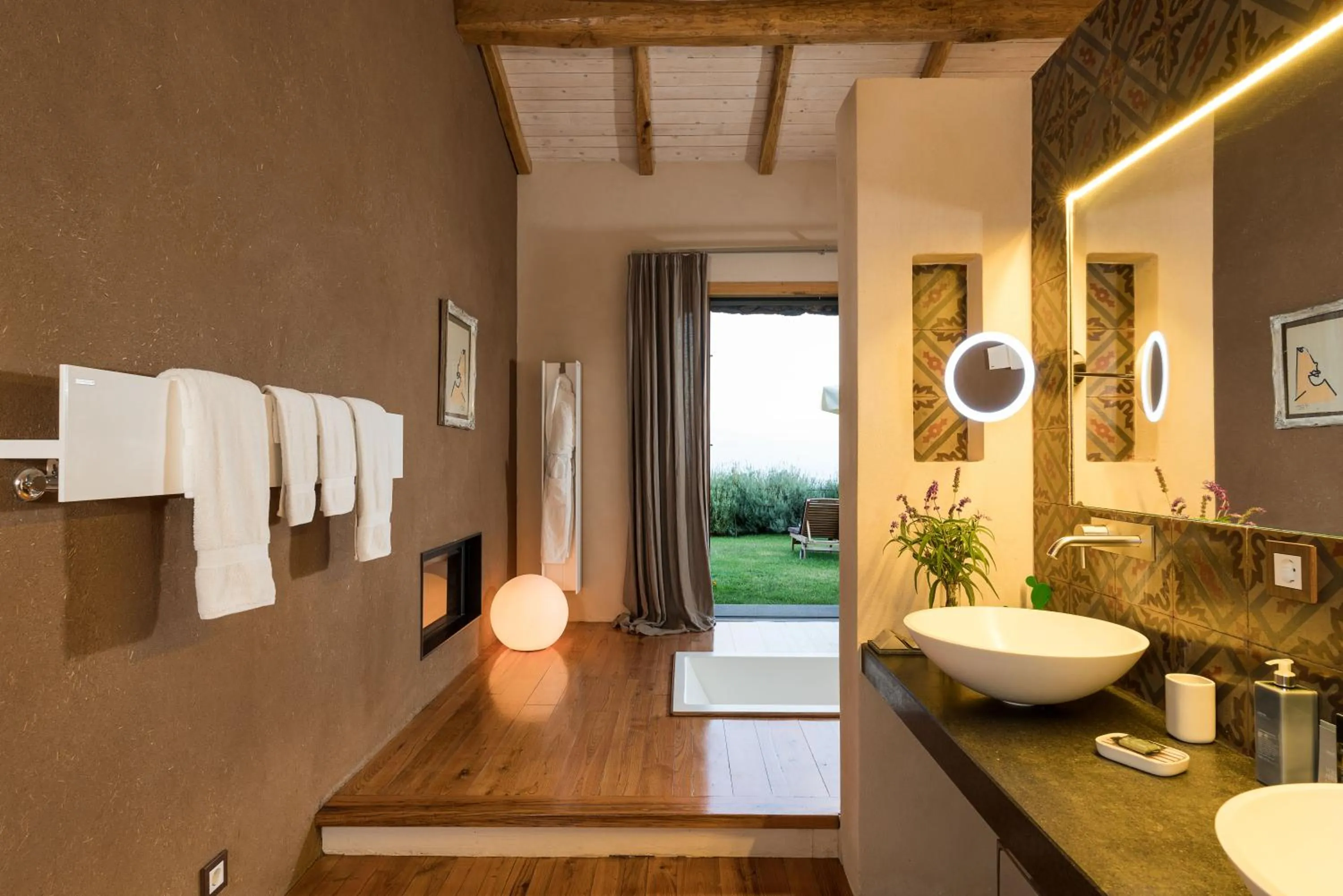 Bathroom in Monaci delle Terre Nere