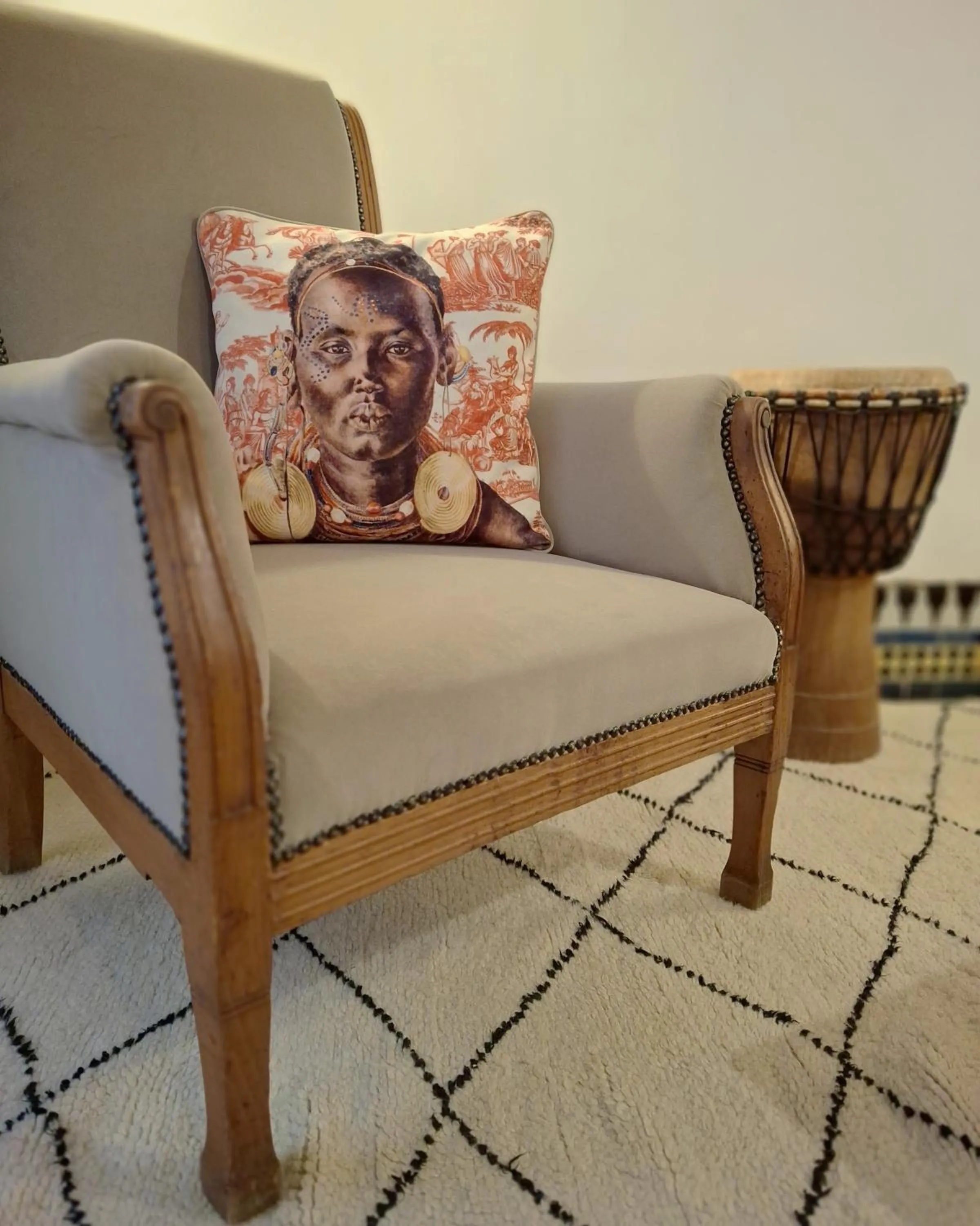 Decorative detail in Dar El Bali