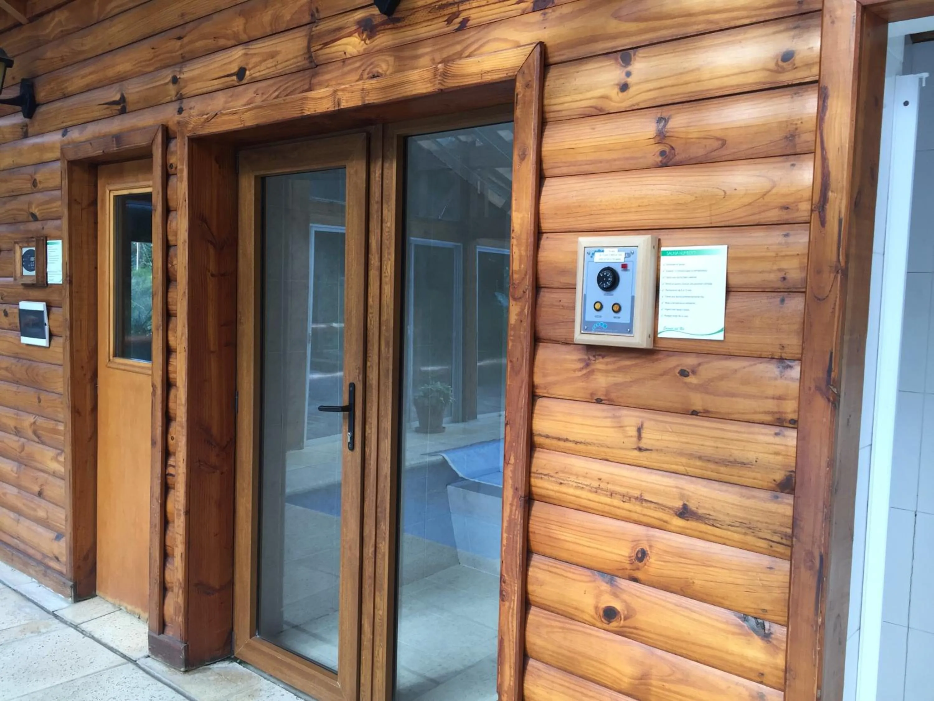 Sauna in Encanto del Rio