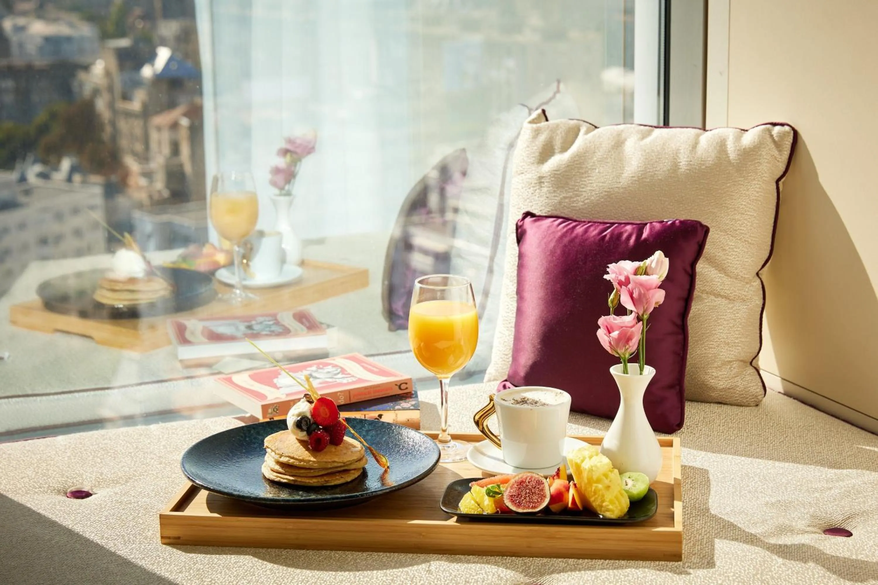 Breakfast in Sheraton Bucharest Hotel