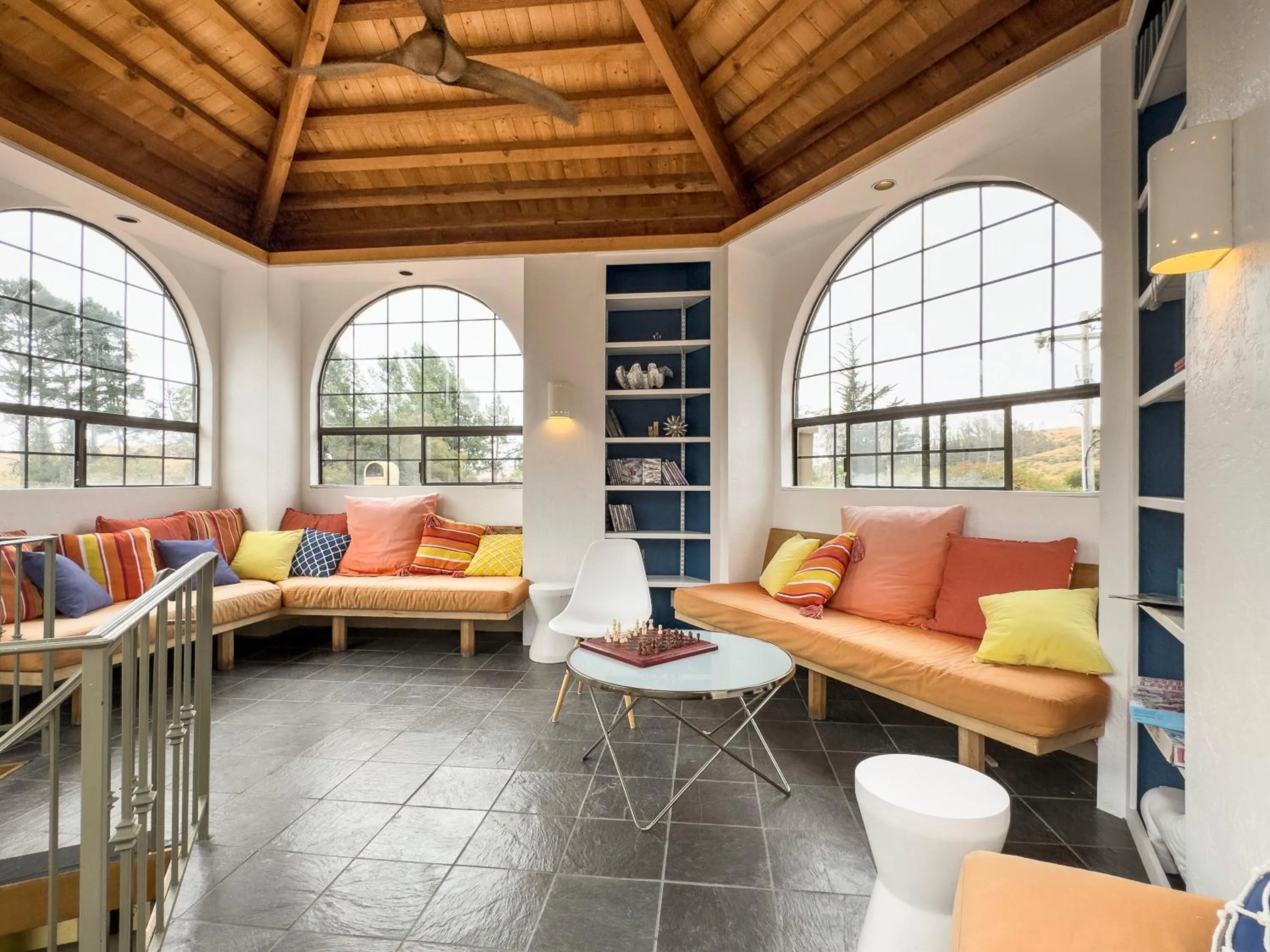 Seating area in Sonoma Coast Villa