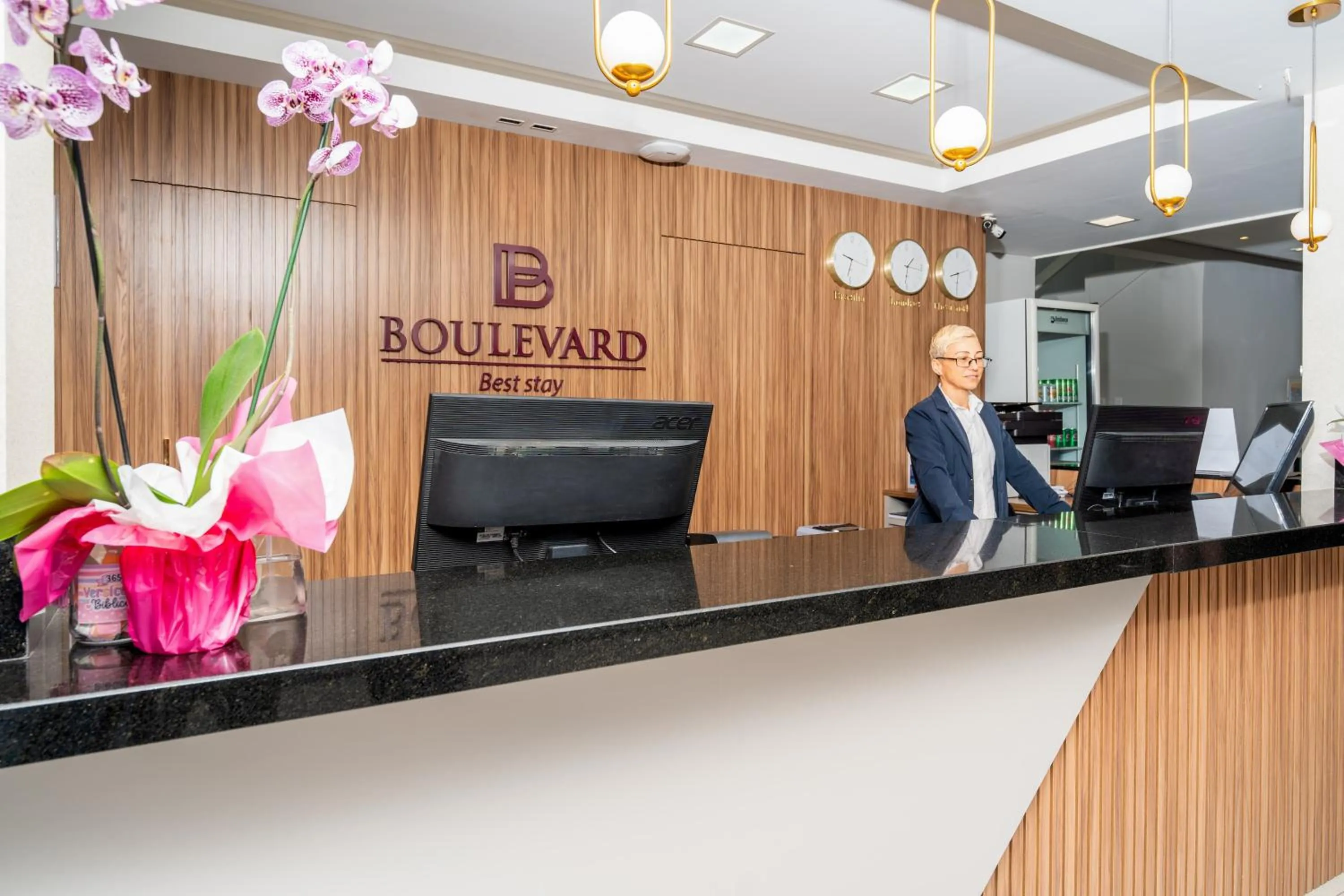 Lobby or reception in Boulevard Beach Canasvieiras Hotel