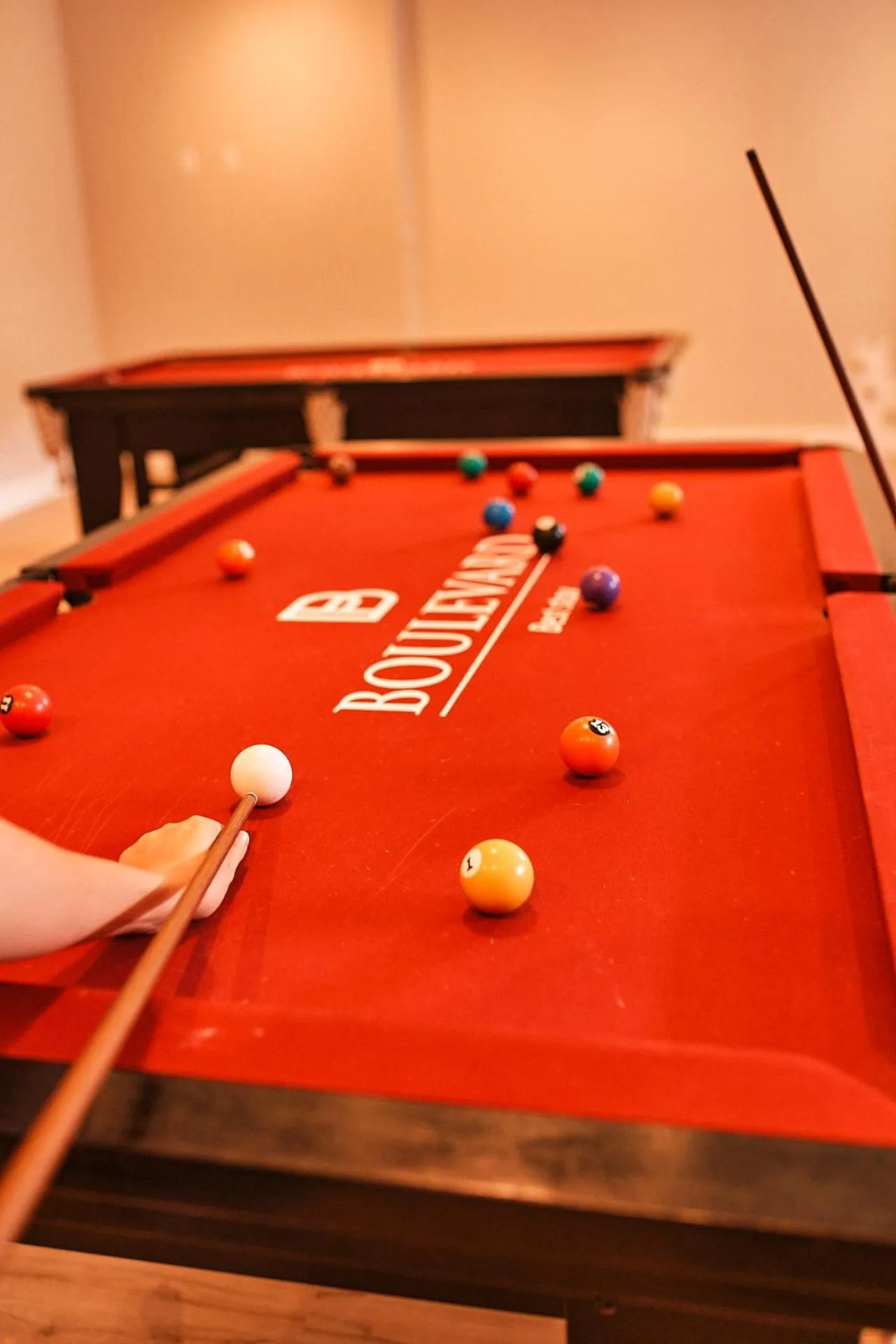 Billiard in Boulevard Beach Canasvieiras Hotel