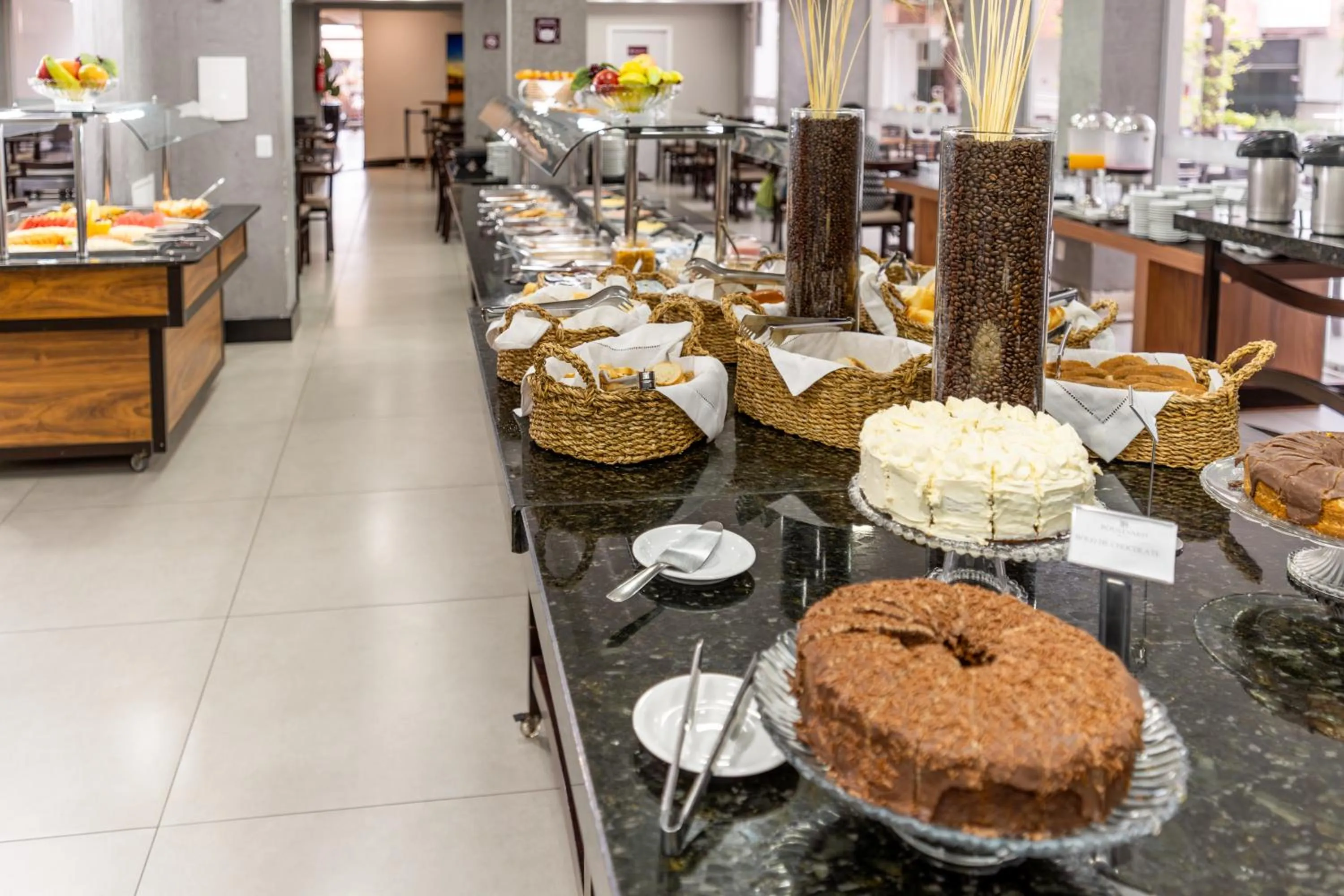 Buffet breakfast in Boulevard Beach Canasvieiras Hotel