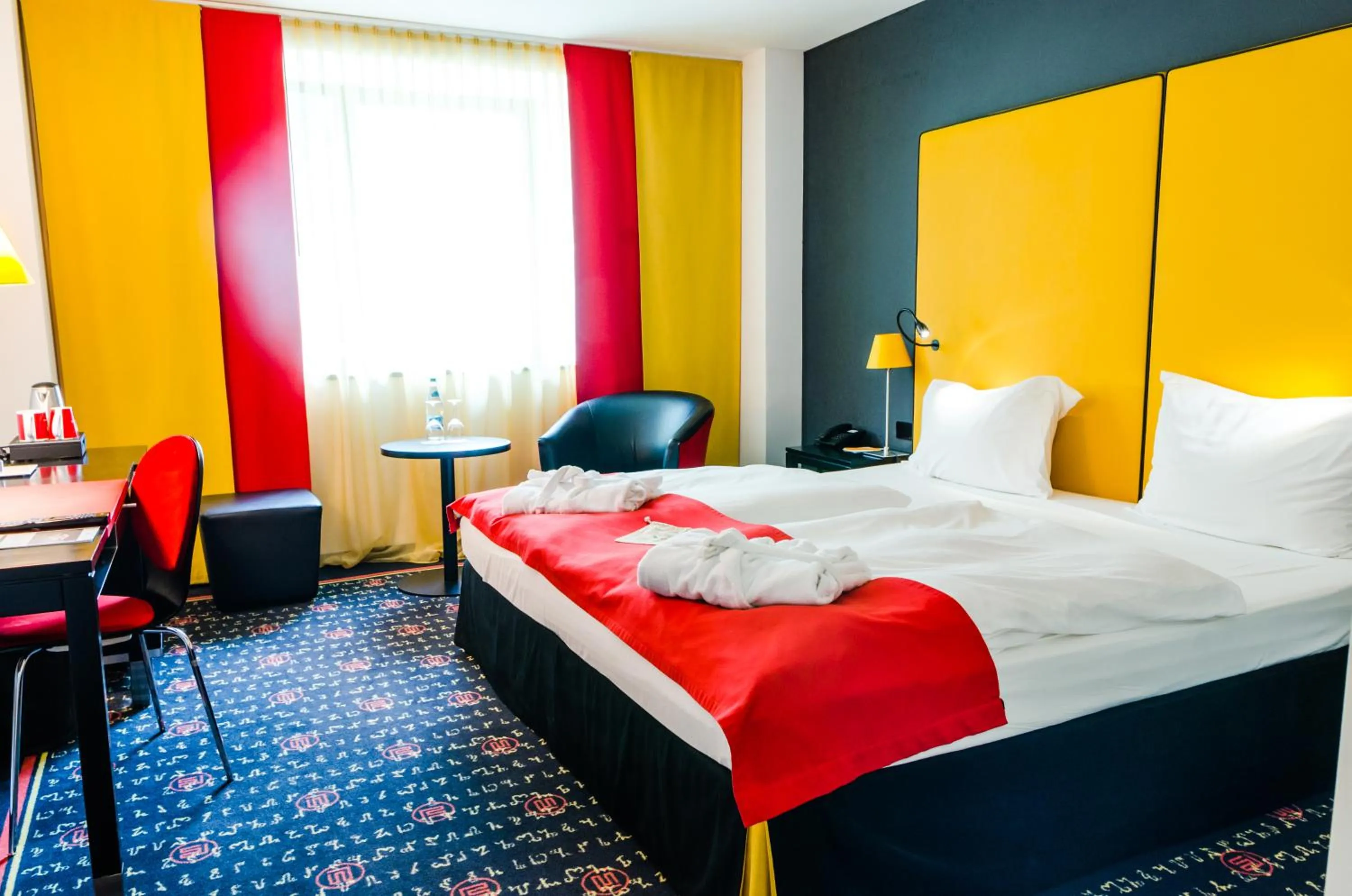 Bed in Vienna House Easy by Wyndham Bucharest Airport