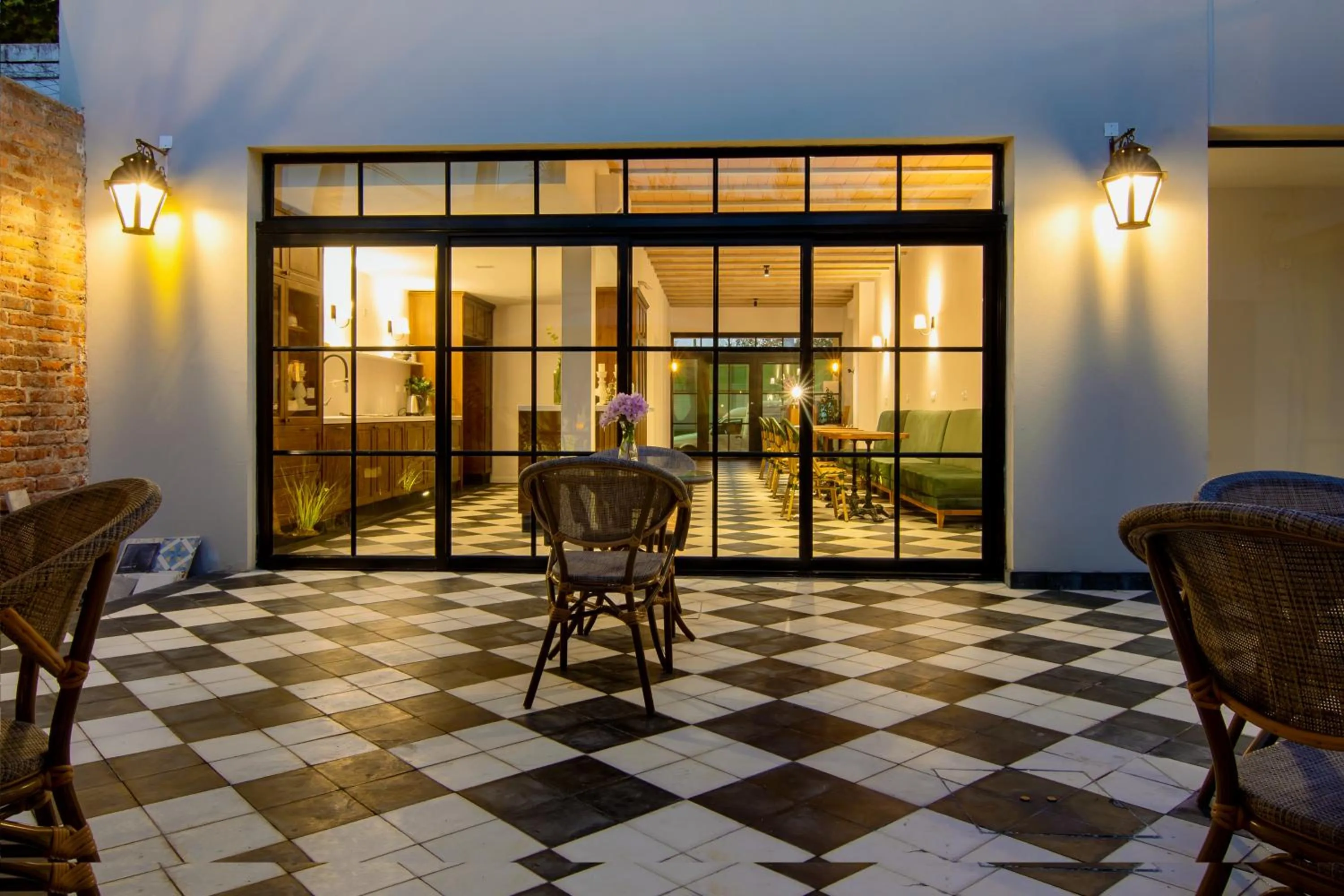 Patio in Posada Manuel Lobo