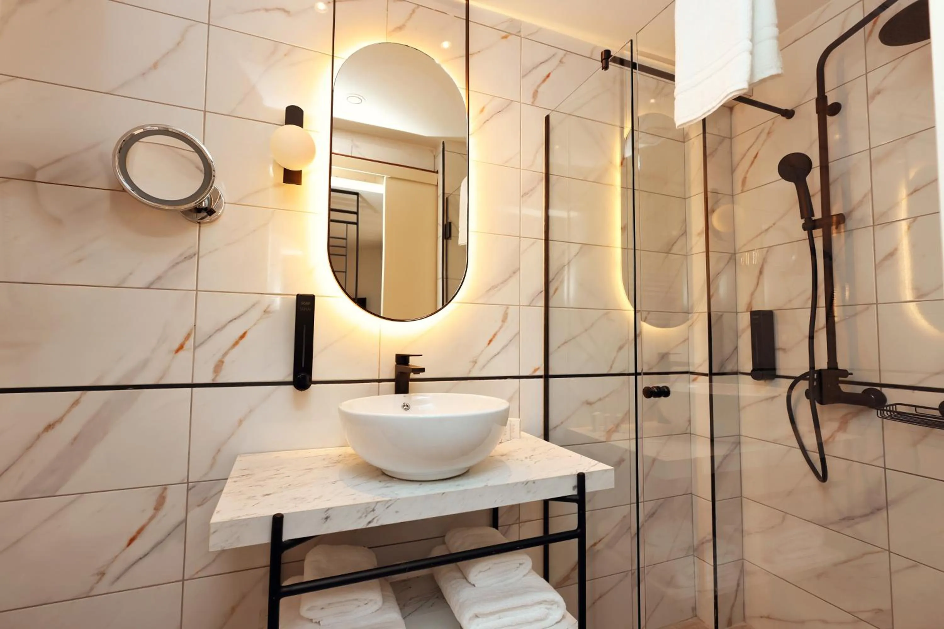 Bathroom in Zeus Essence Bucharest Opera