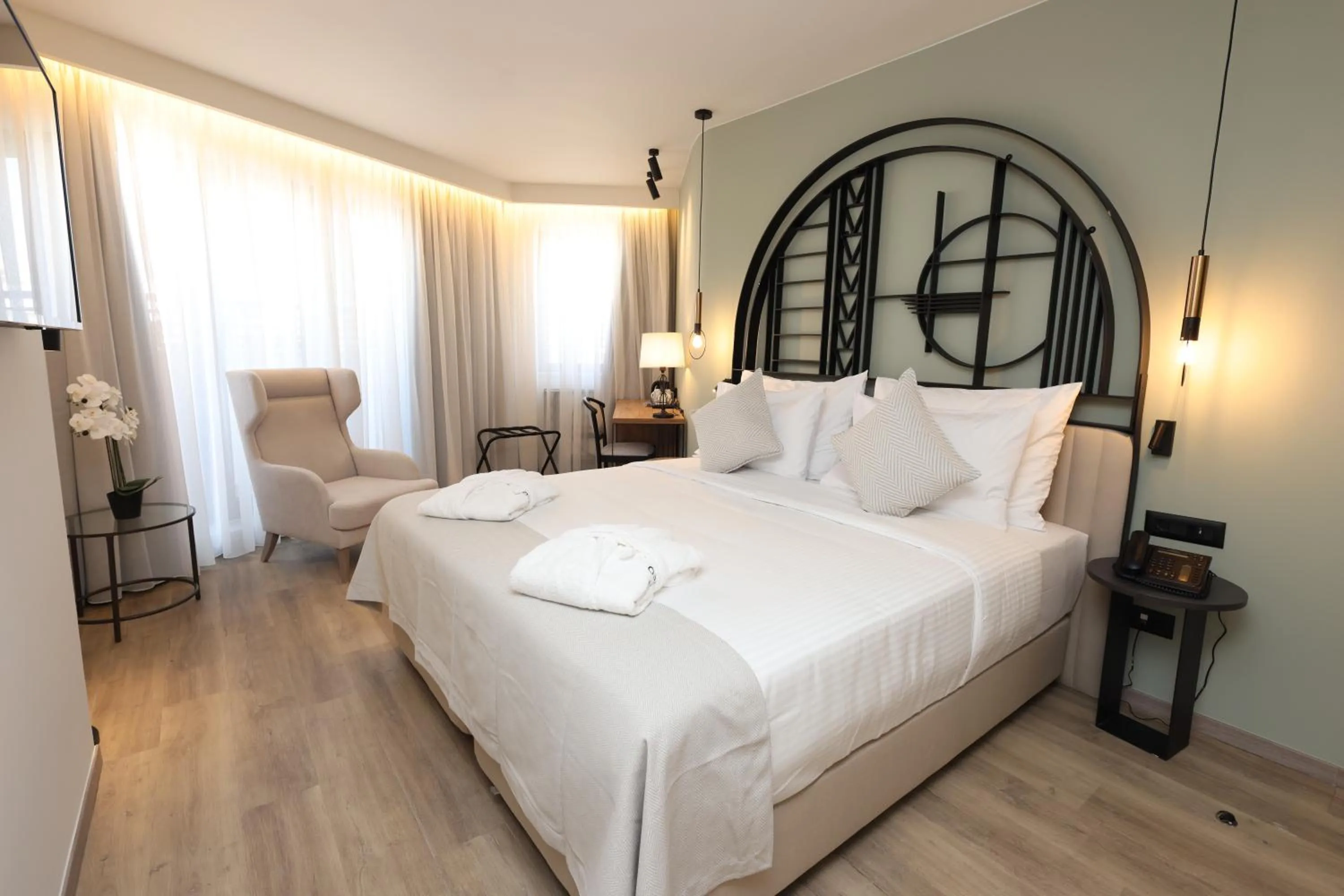 Bedroom, Bed in Zeus Essence Bucharest Opera