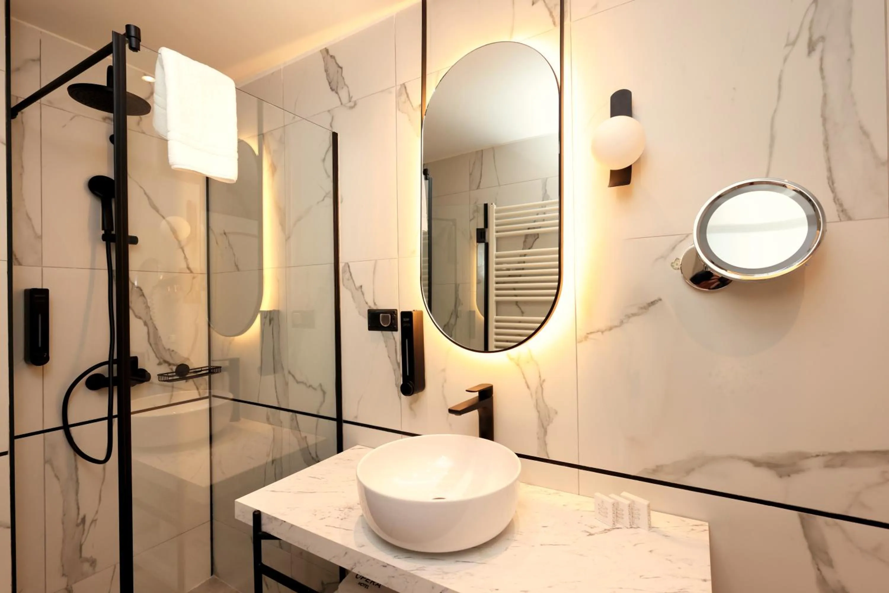 Bathroom in Zeus Essence Bucharest Opera