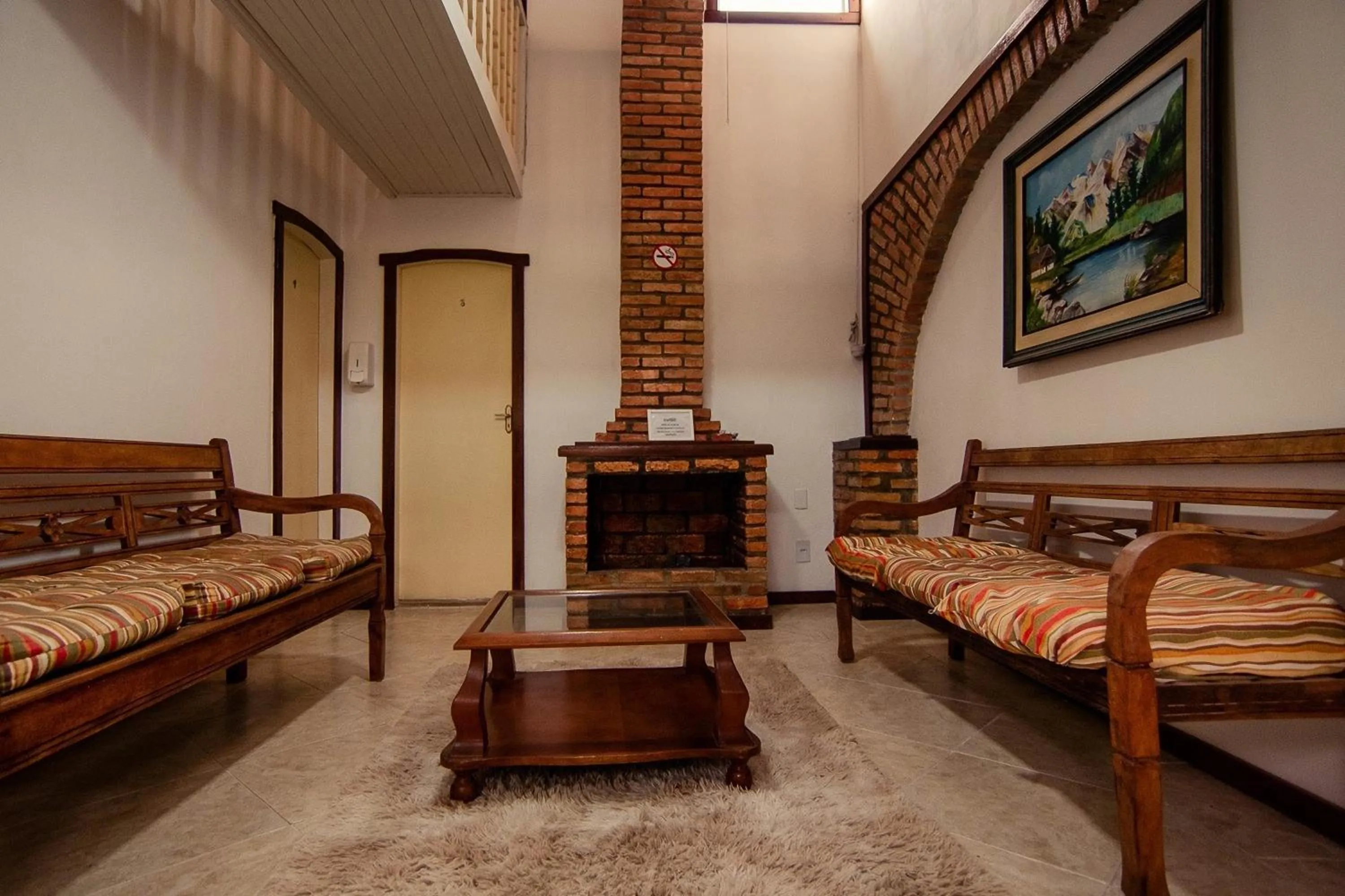 Bed in Pousada Brilho da Serra