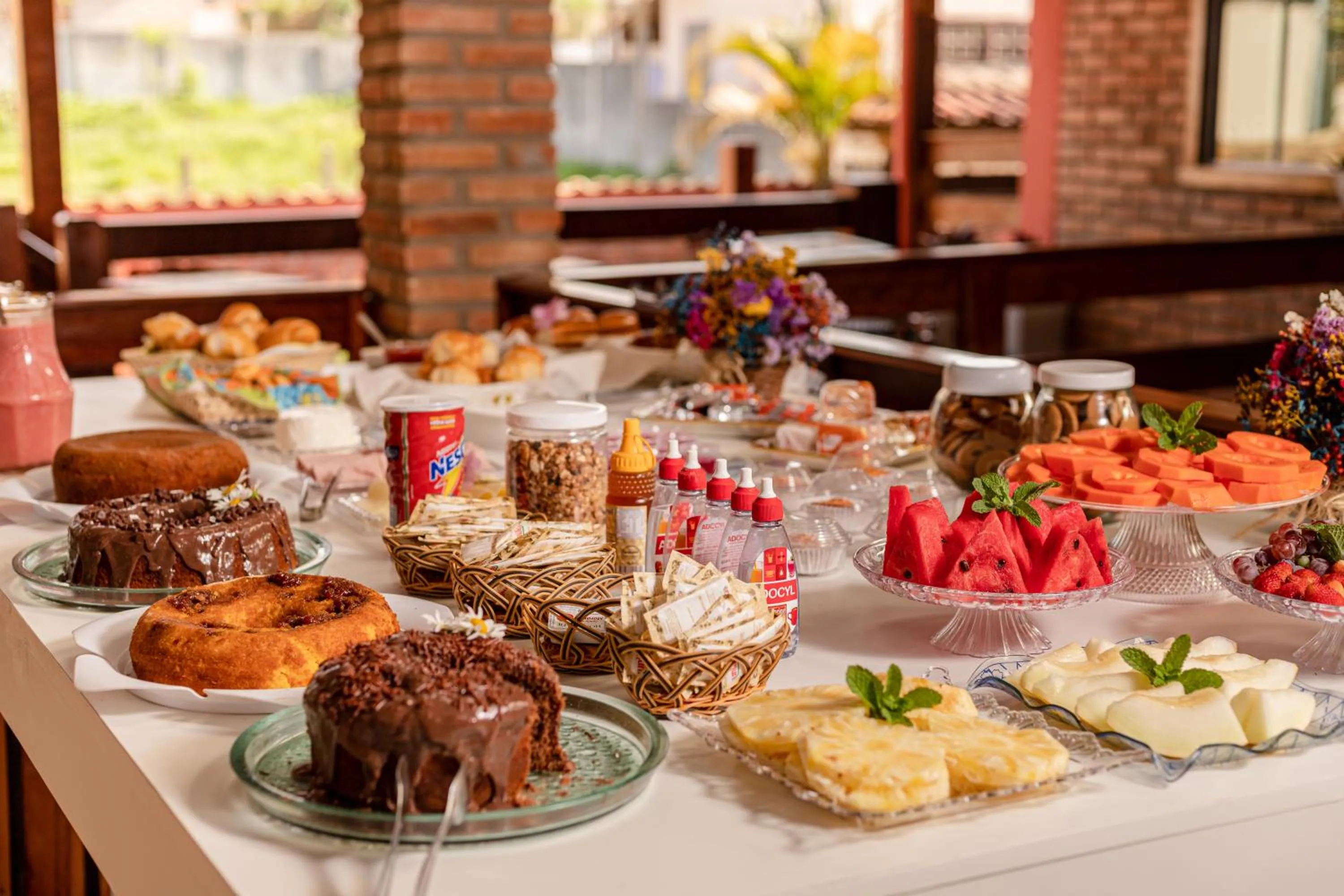 Breakfast in Pousada Brilho da Serra