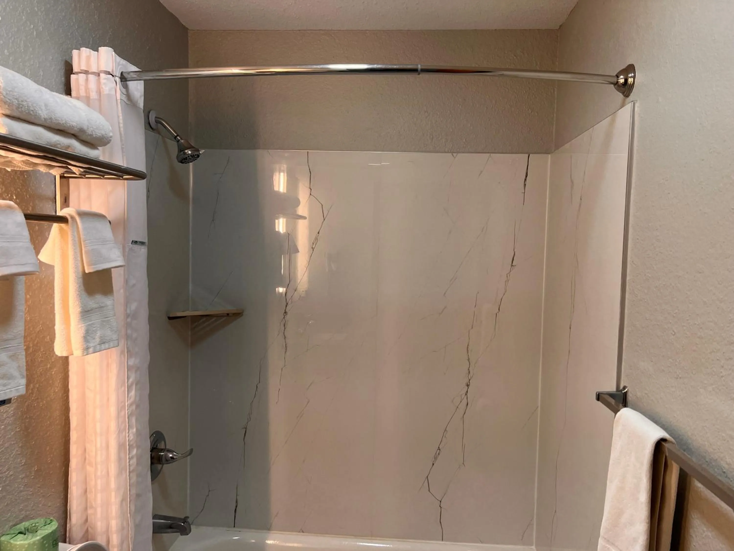 Bathroom in Super 8 by Wyndham Elizabethtown