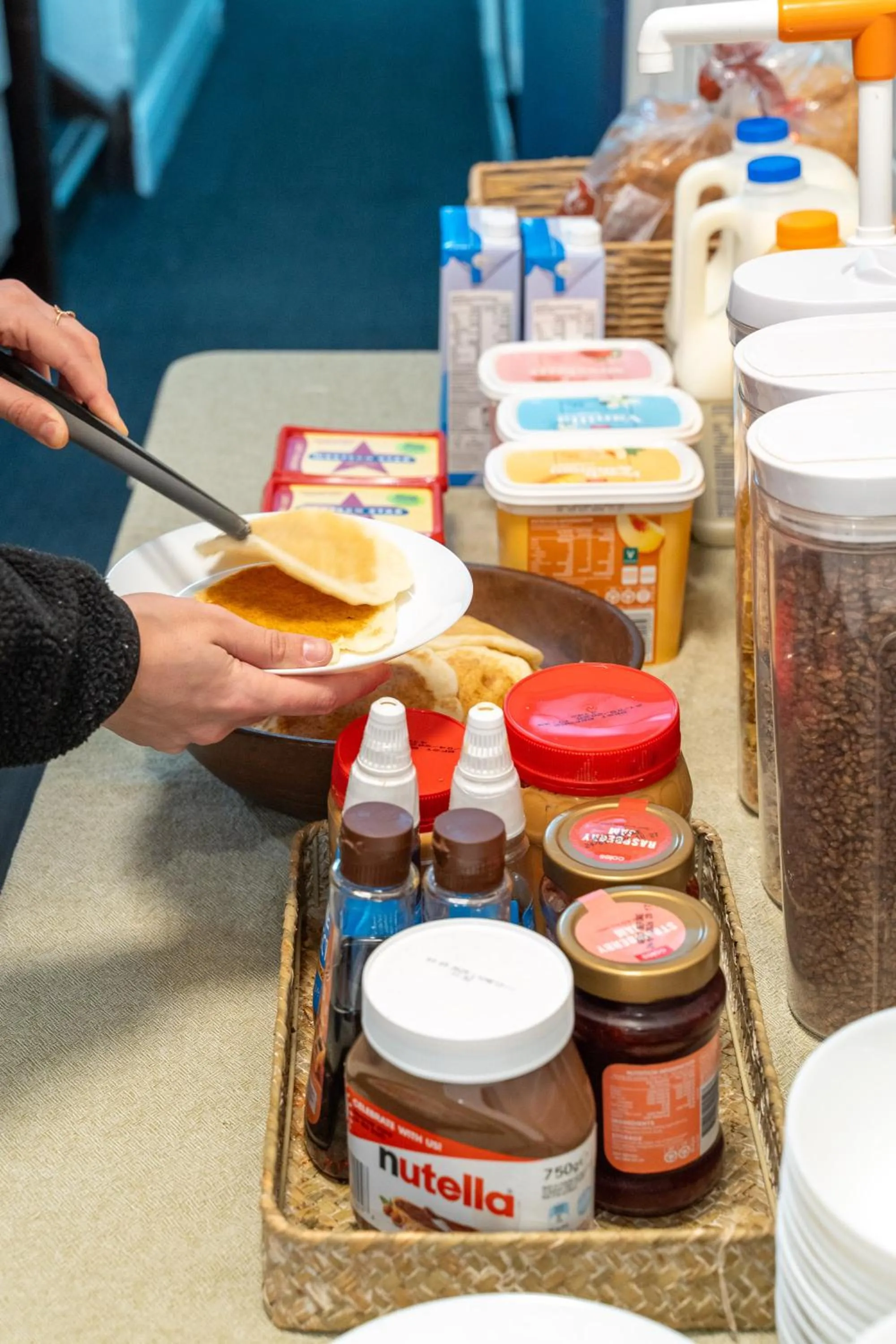 Food in Tequila Sunrise Hostel Adelaide