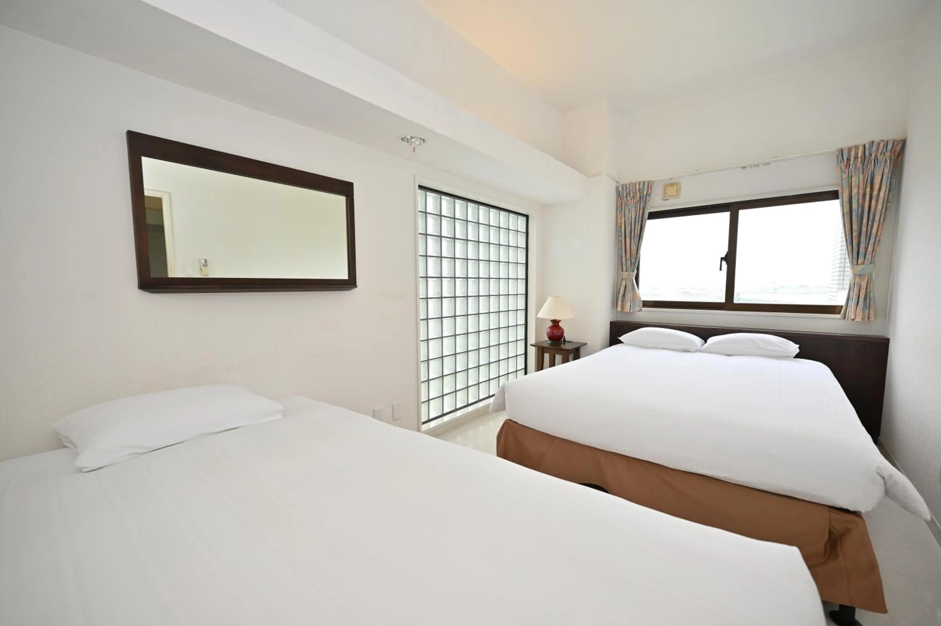 Bed in Hotel Royal Marine Palace Ishigakijima