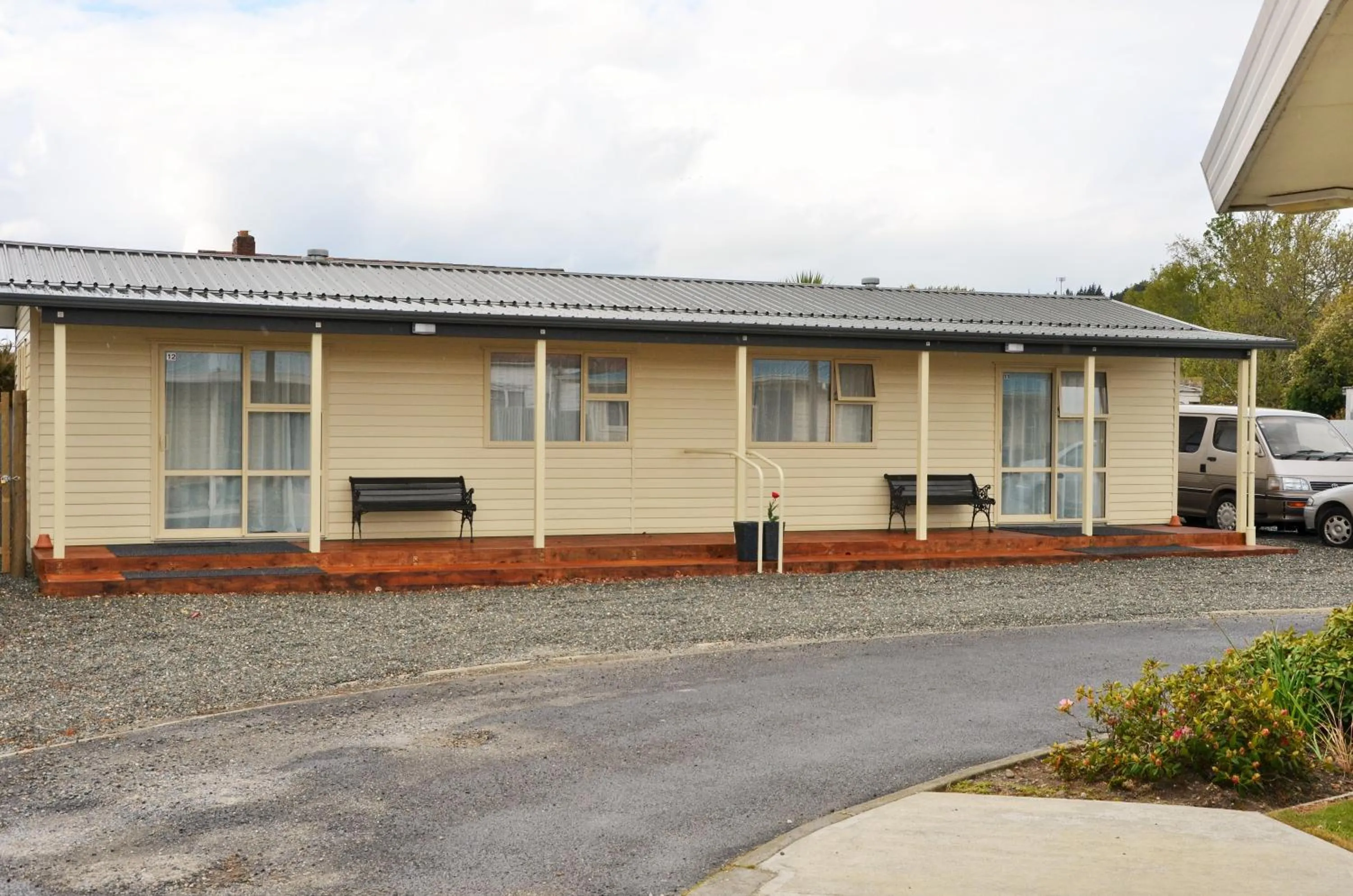 Property building in Esplanade Motels