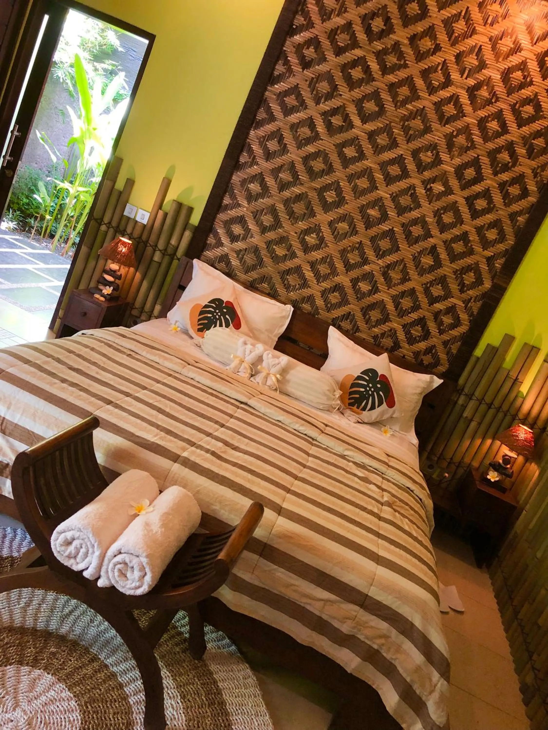 Bed in Arco Iris Boutique Hotel & Restaurant