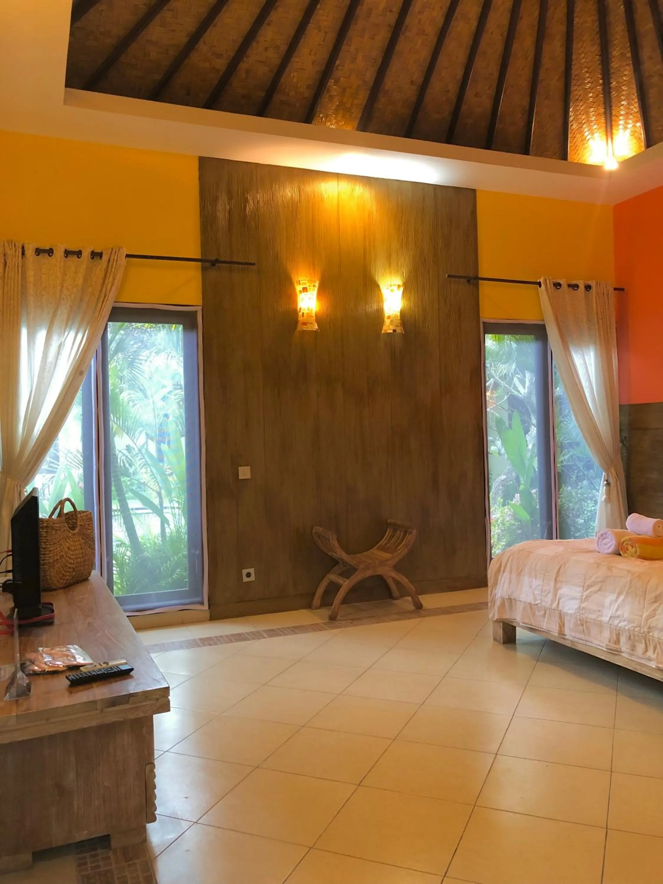 Bed in Arco Iris Boutique Hotel & Restaurant