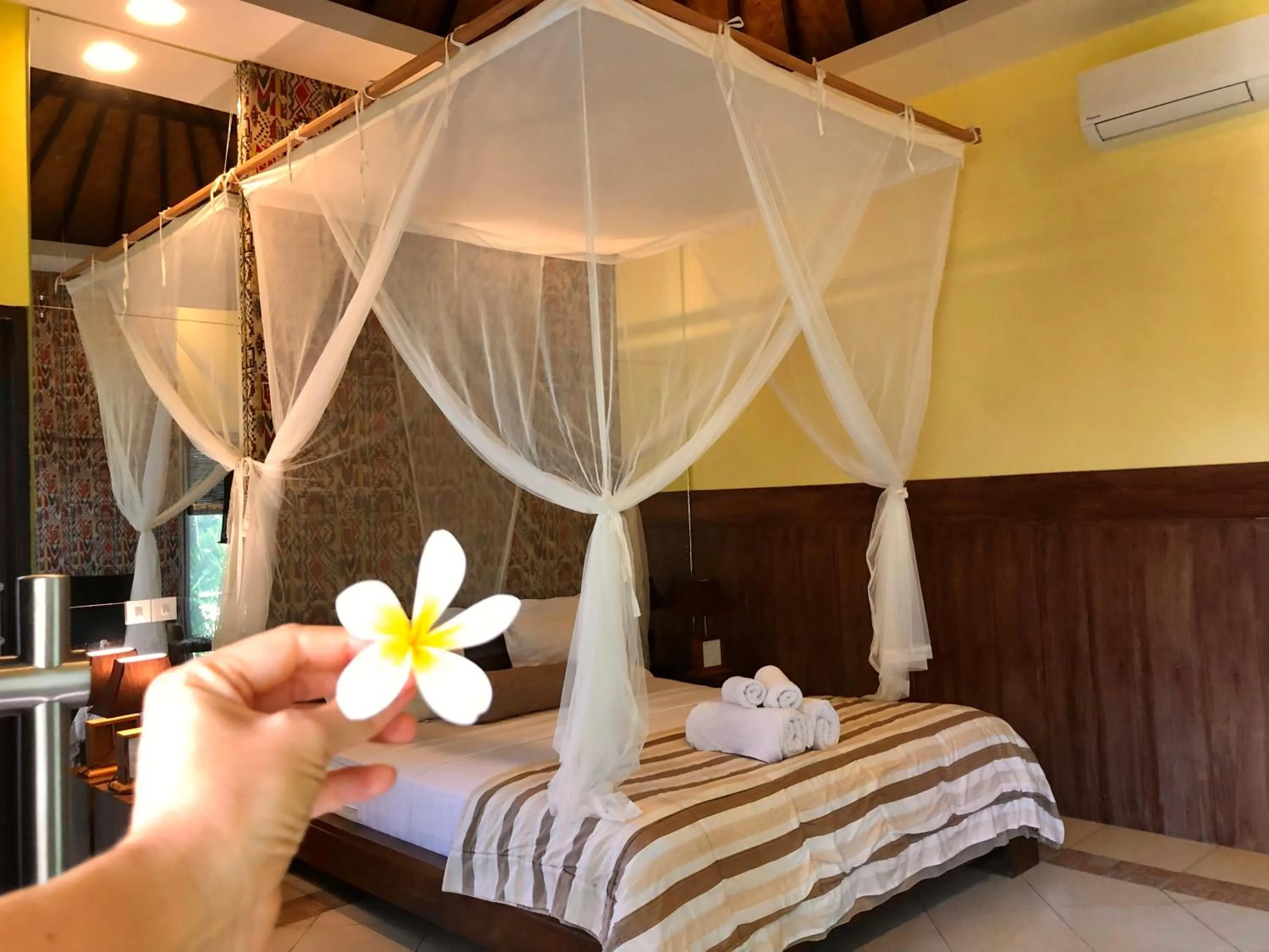 Bed in Arco Iris Boutique Hotel & Restaurant